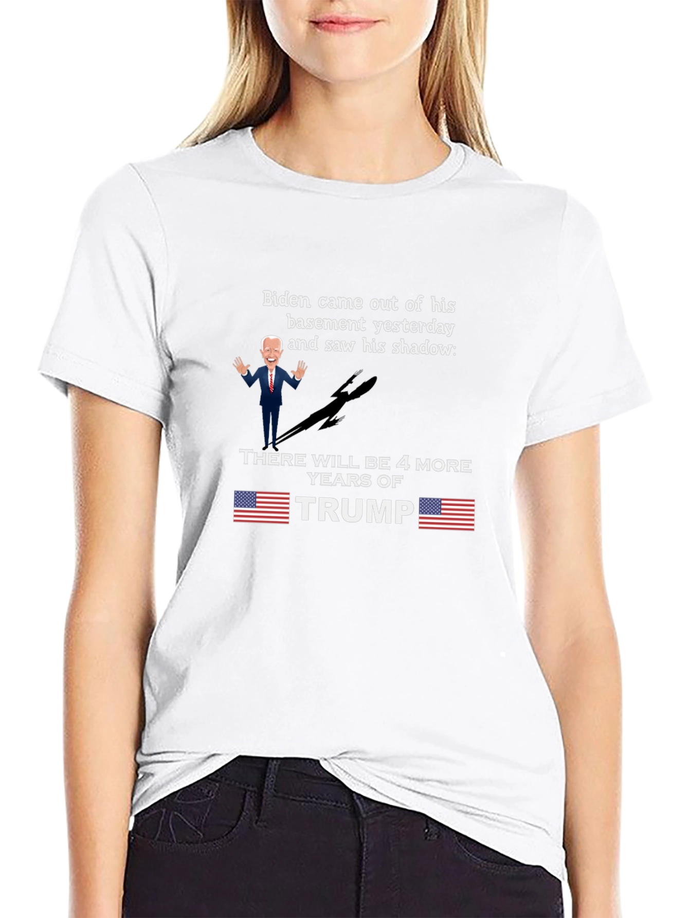 Trump 2024 Bidens Shadow T-Shirt