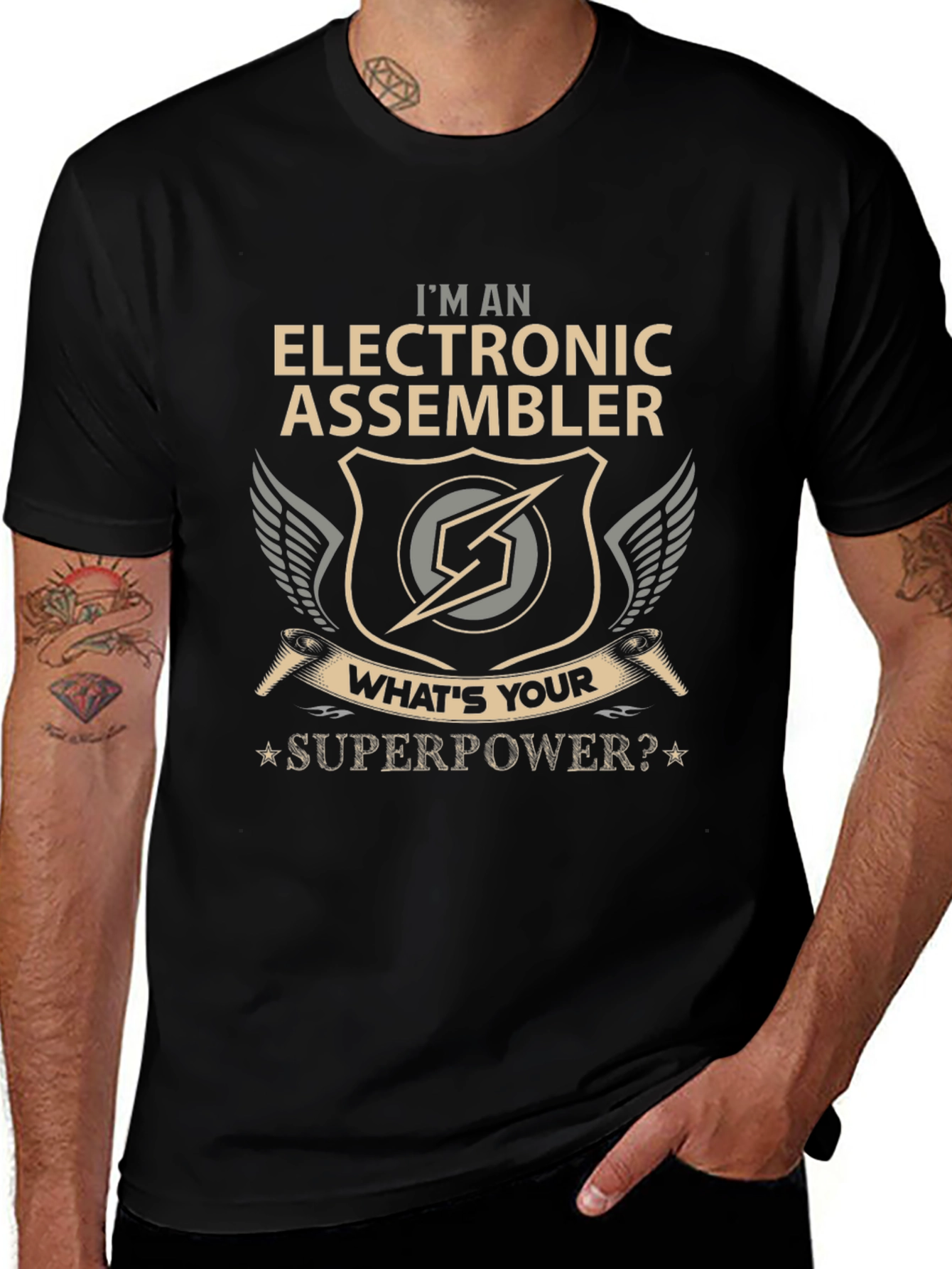 Electronic Assembler Superpower T-Shirt