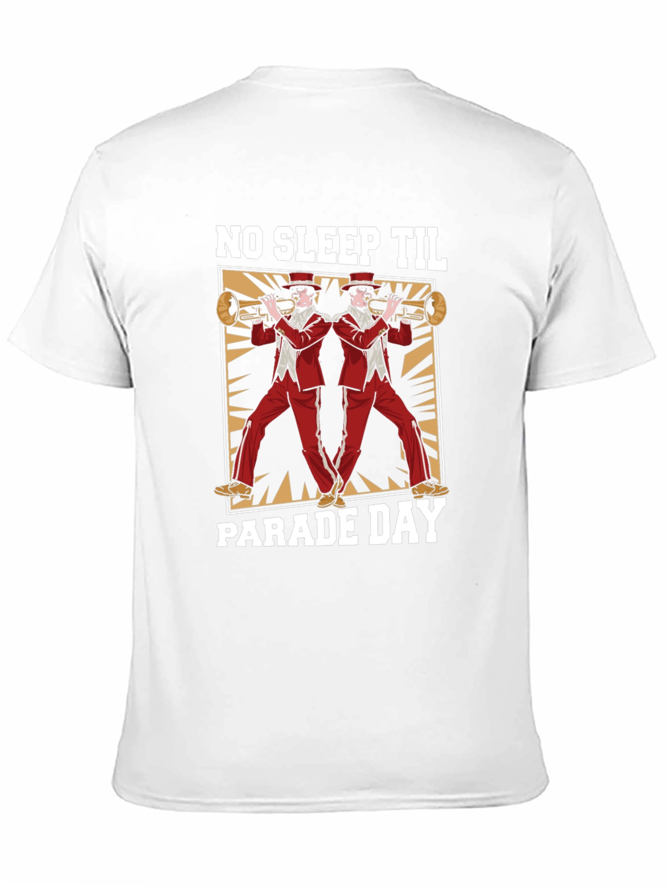 No Sleep Til Parade Day T-Shirt - Black