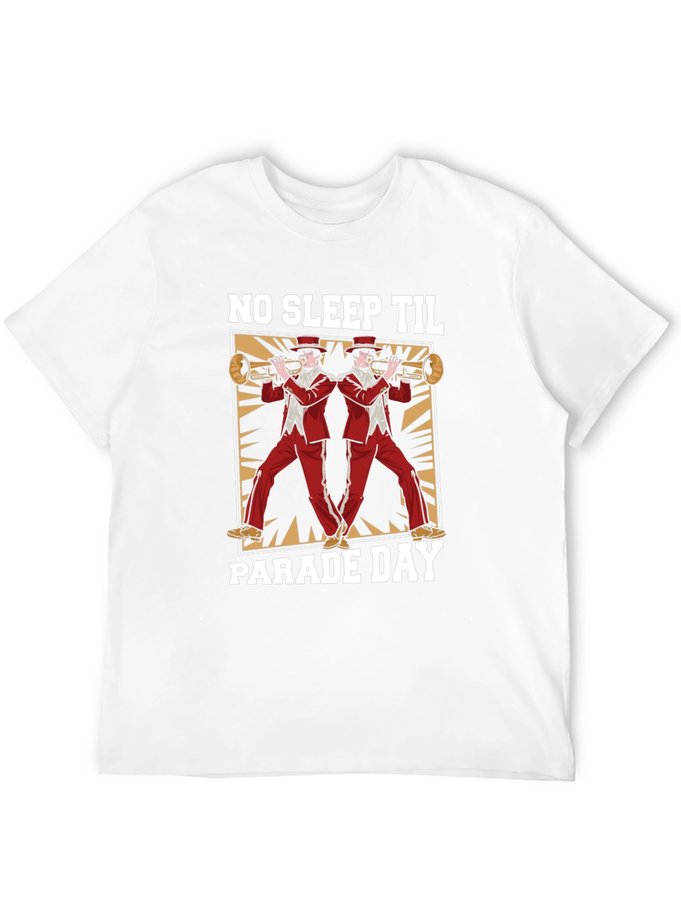 No Sleep Til Parade Day T-Shirt - Black