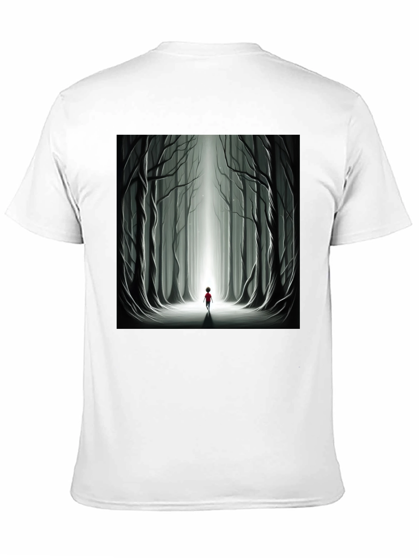 Mystic Forest Graphic Tee - Unisex Black T-Shirt