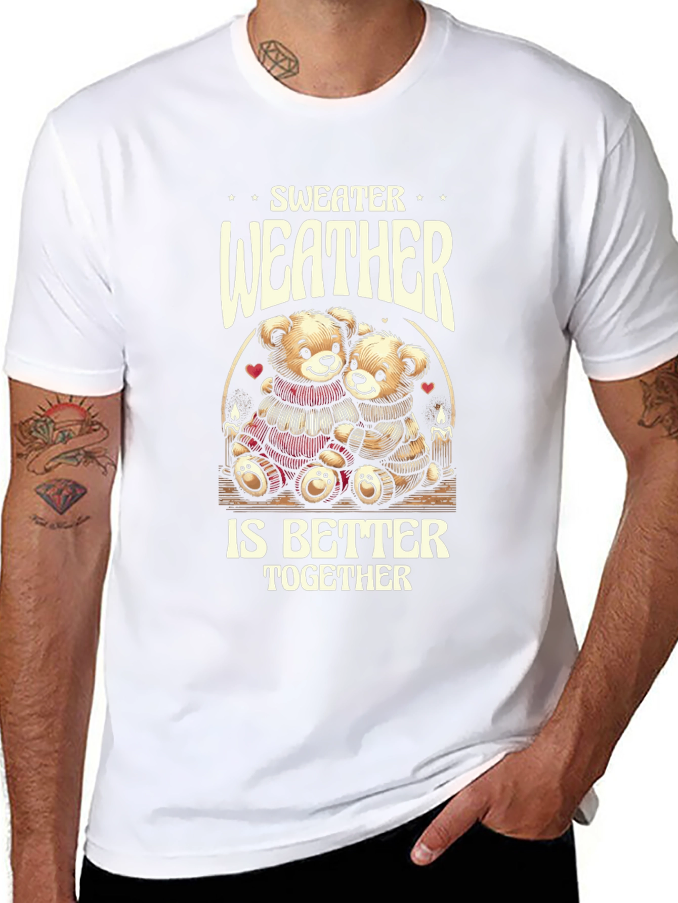 Sweater Weather Bears Graphic Tee