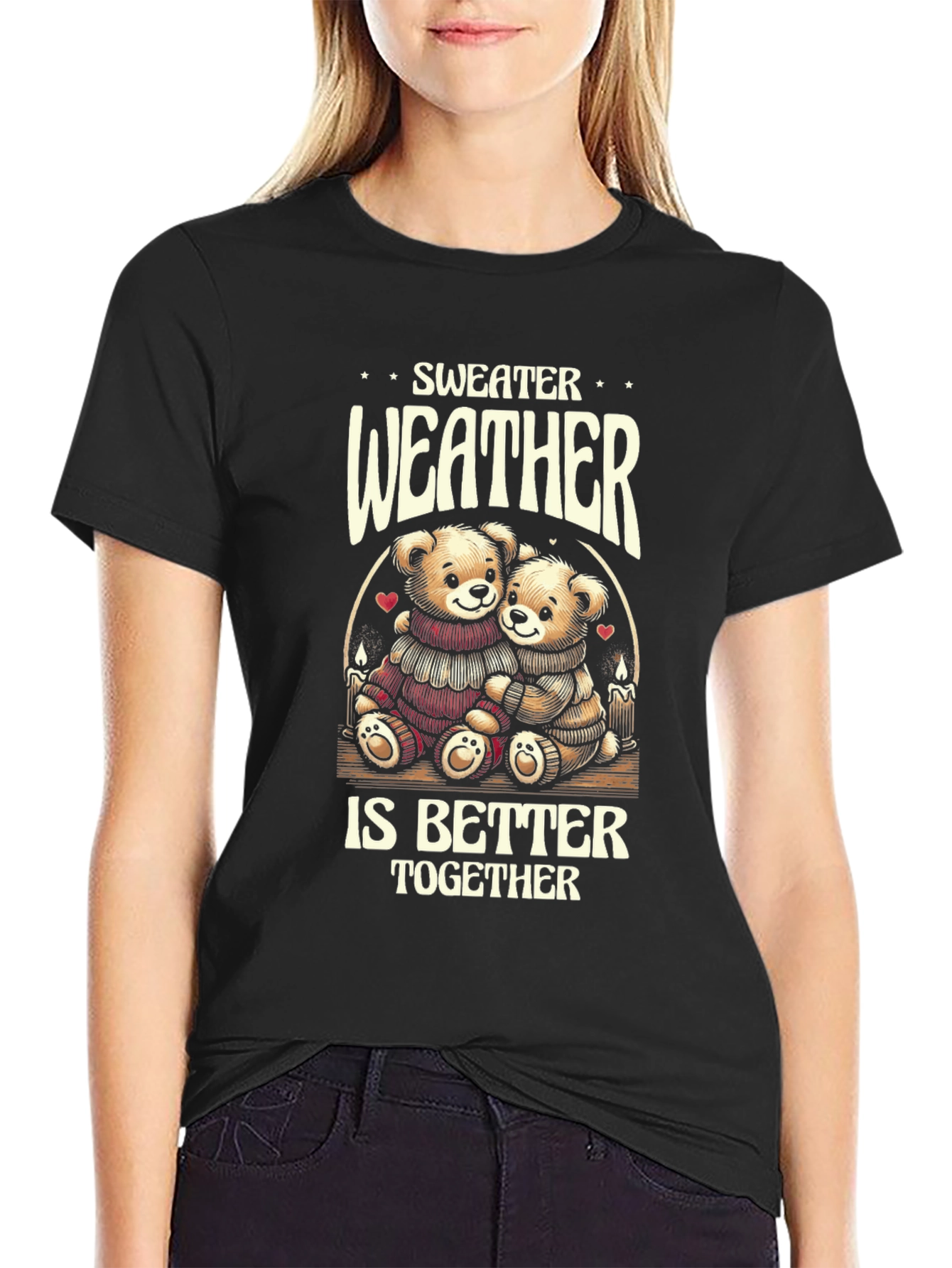 Sweater Weather Bears Graphic Tee