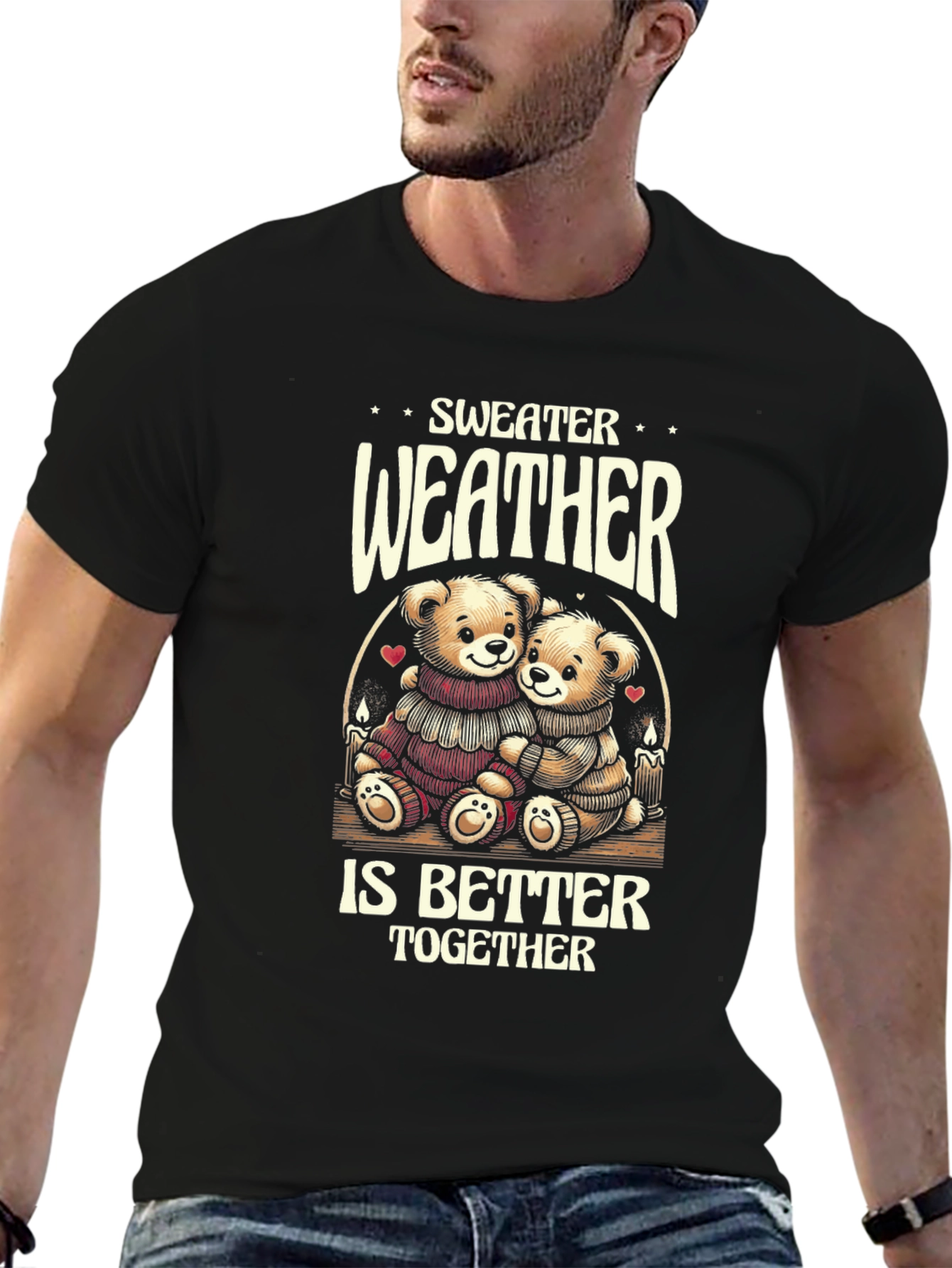 Sweater Weather Bears Graphic Tee