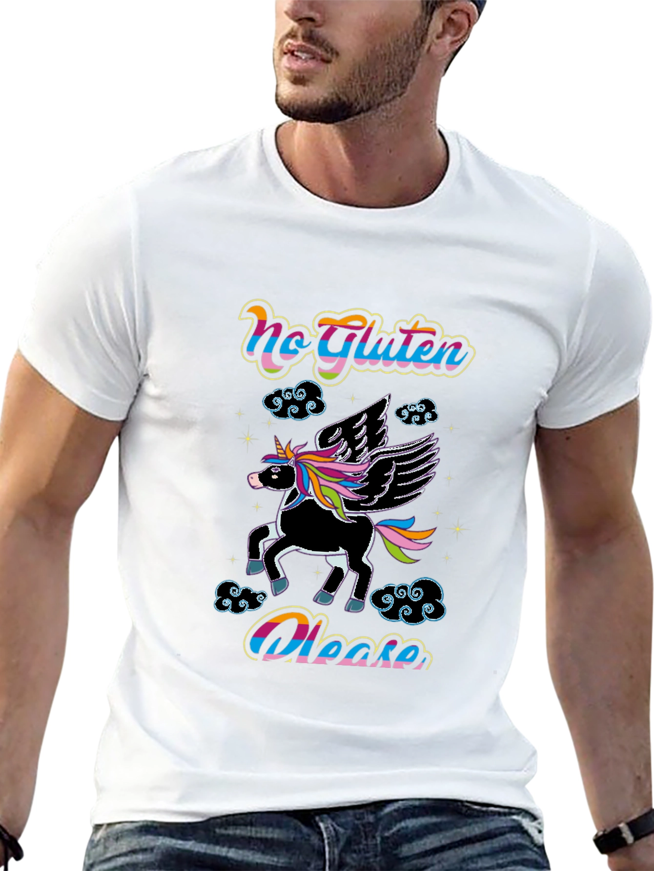 No Gluten Please Unicorn T-Shirt