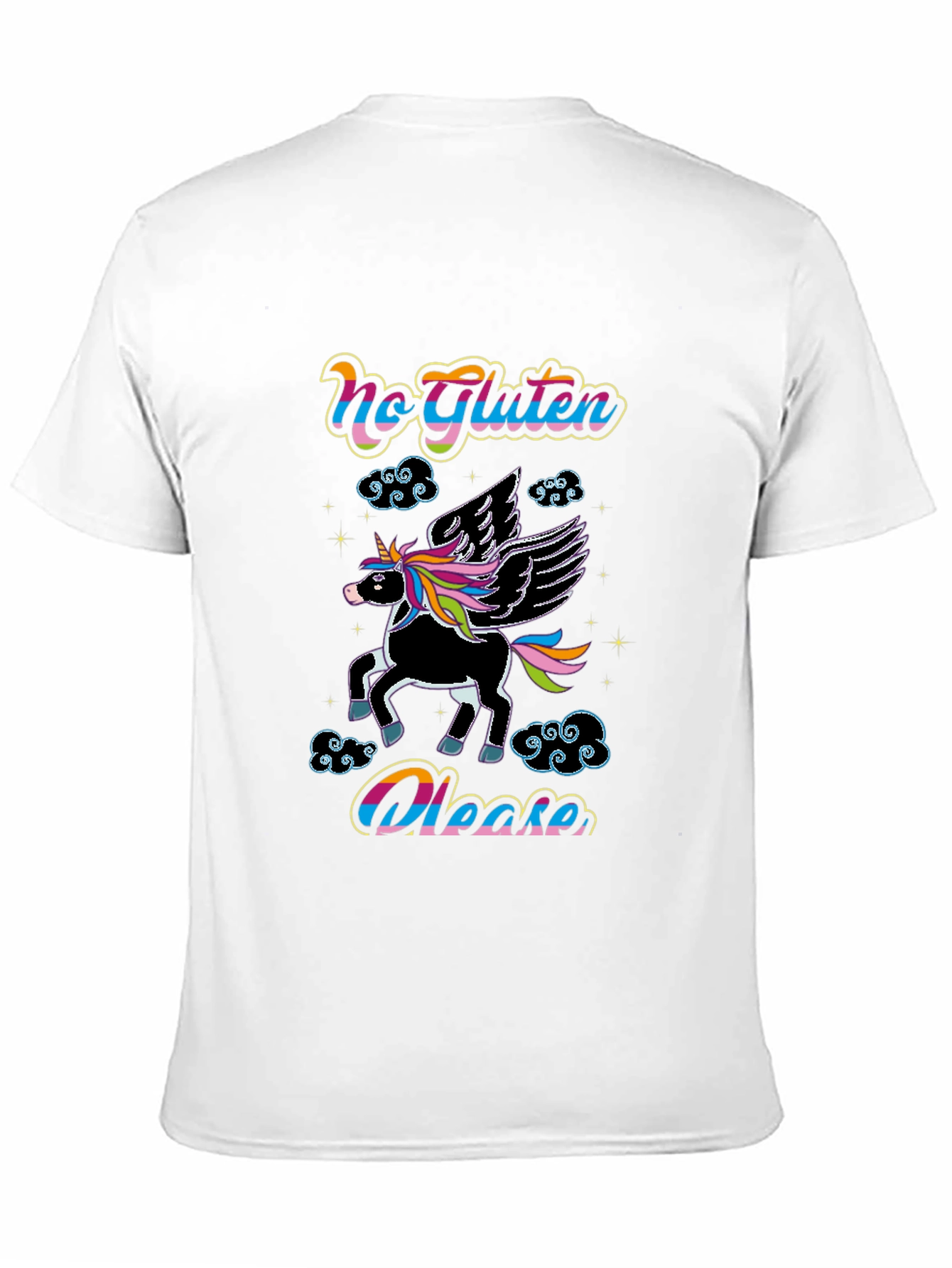 No Gluten Please Unicorn T-Shirt