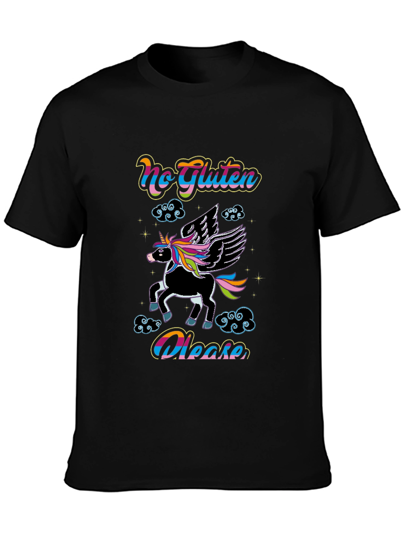No Gluten Please Unicorn T-Shirt