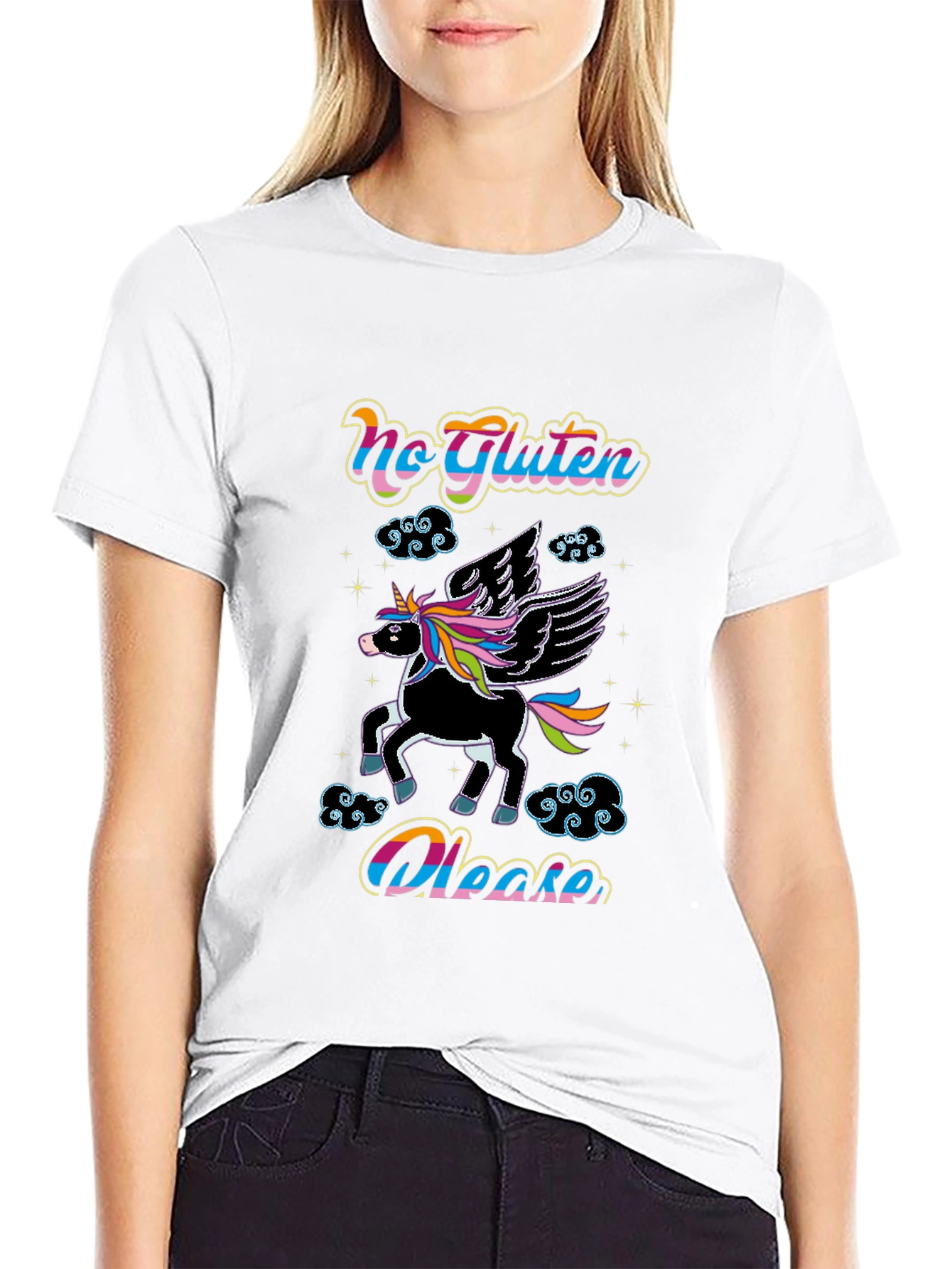 No Gluten Please Unicorn T-Shirt