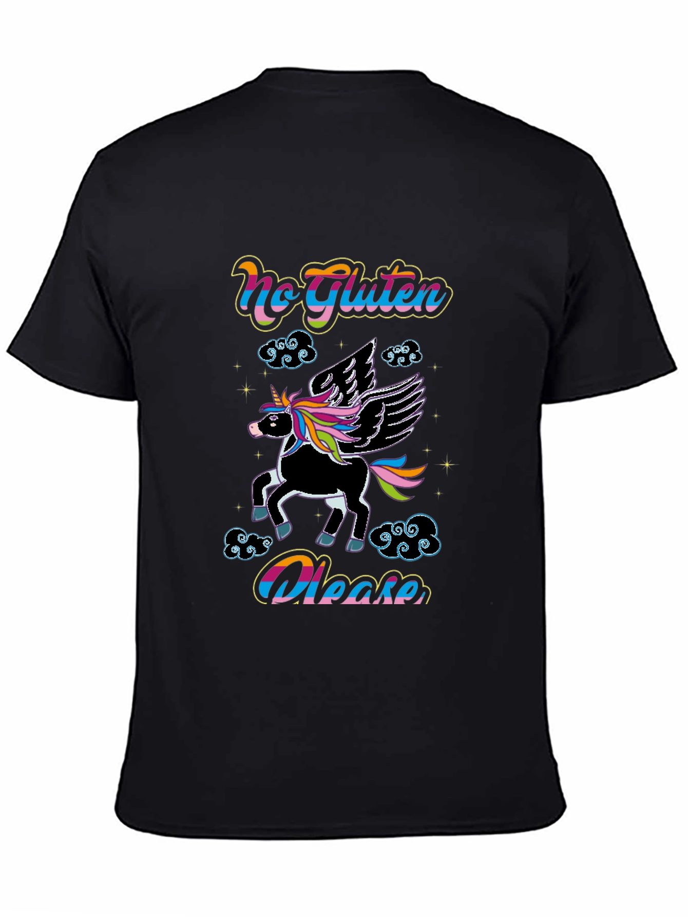 No Gluten Please Unicorn T-Shirt