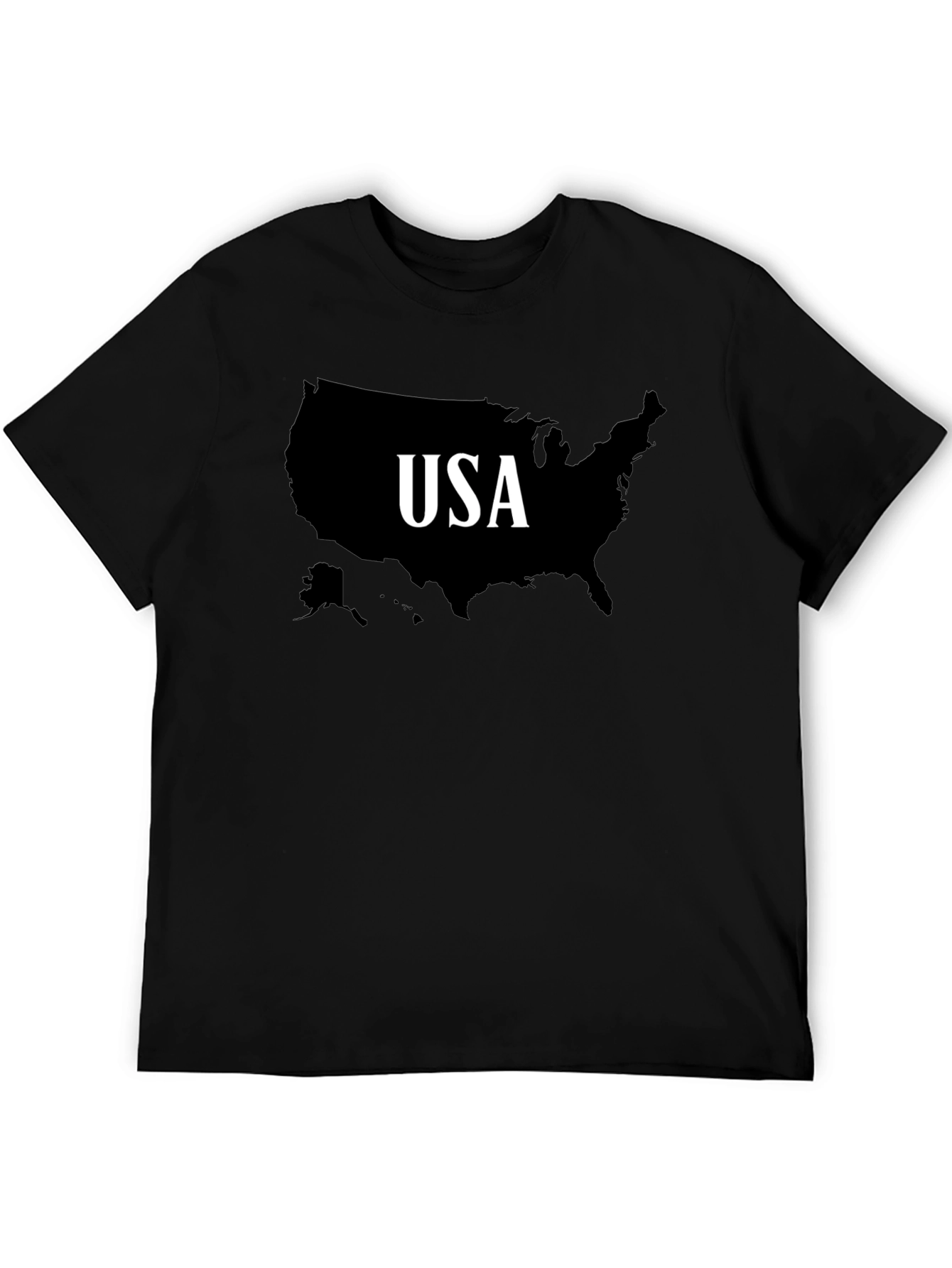 USA Map T-Shirt - Patriotic Pride Tee