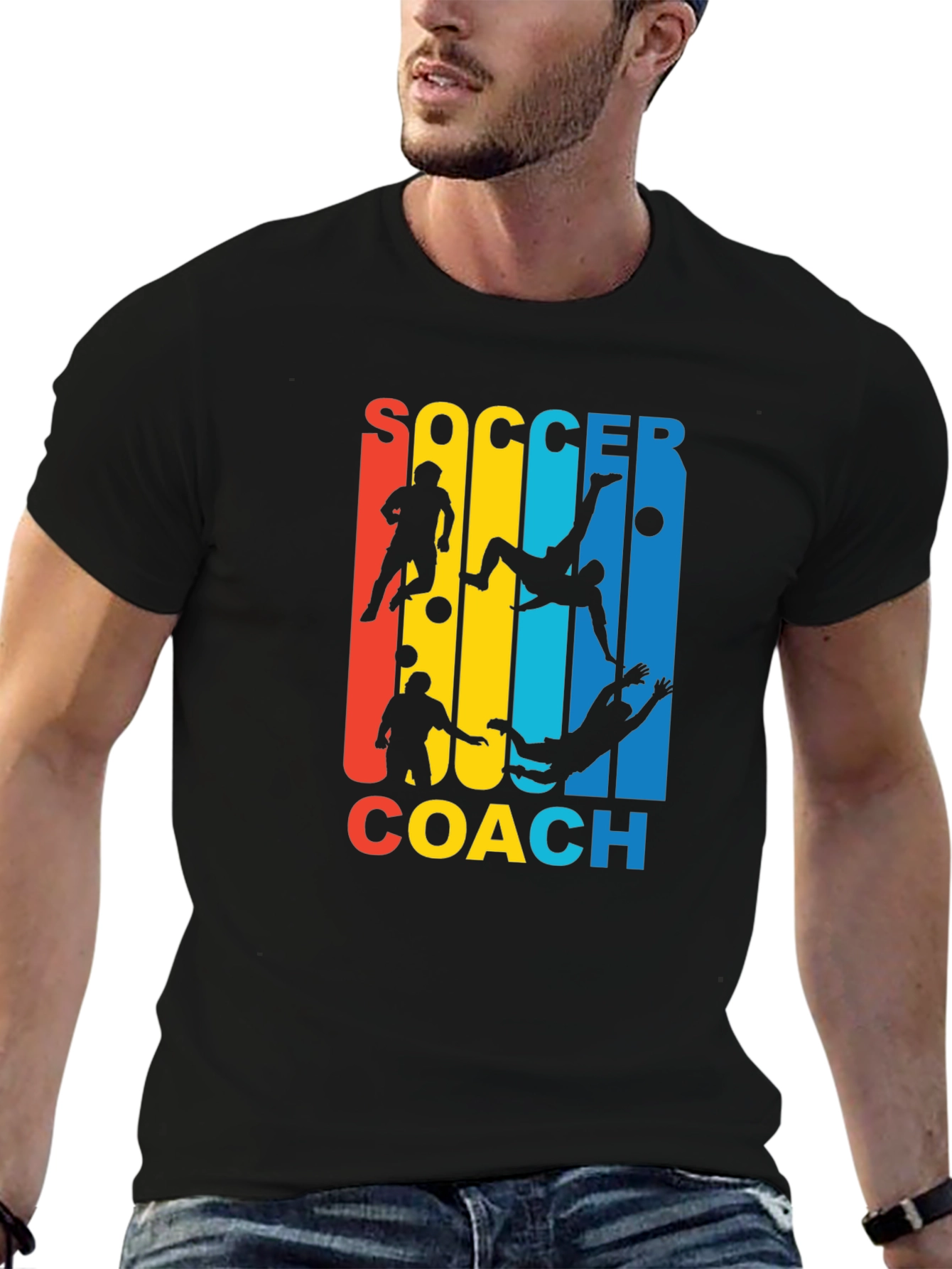 Soccer Coach Graphic T-Shirt