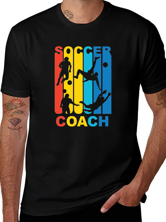 Soccer Coach Graphic T-Shirt