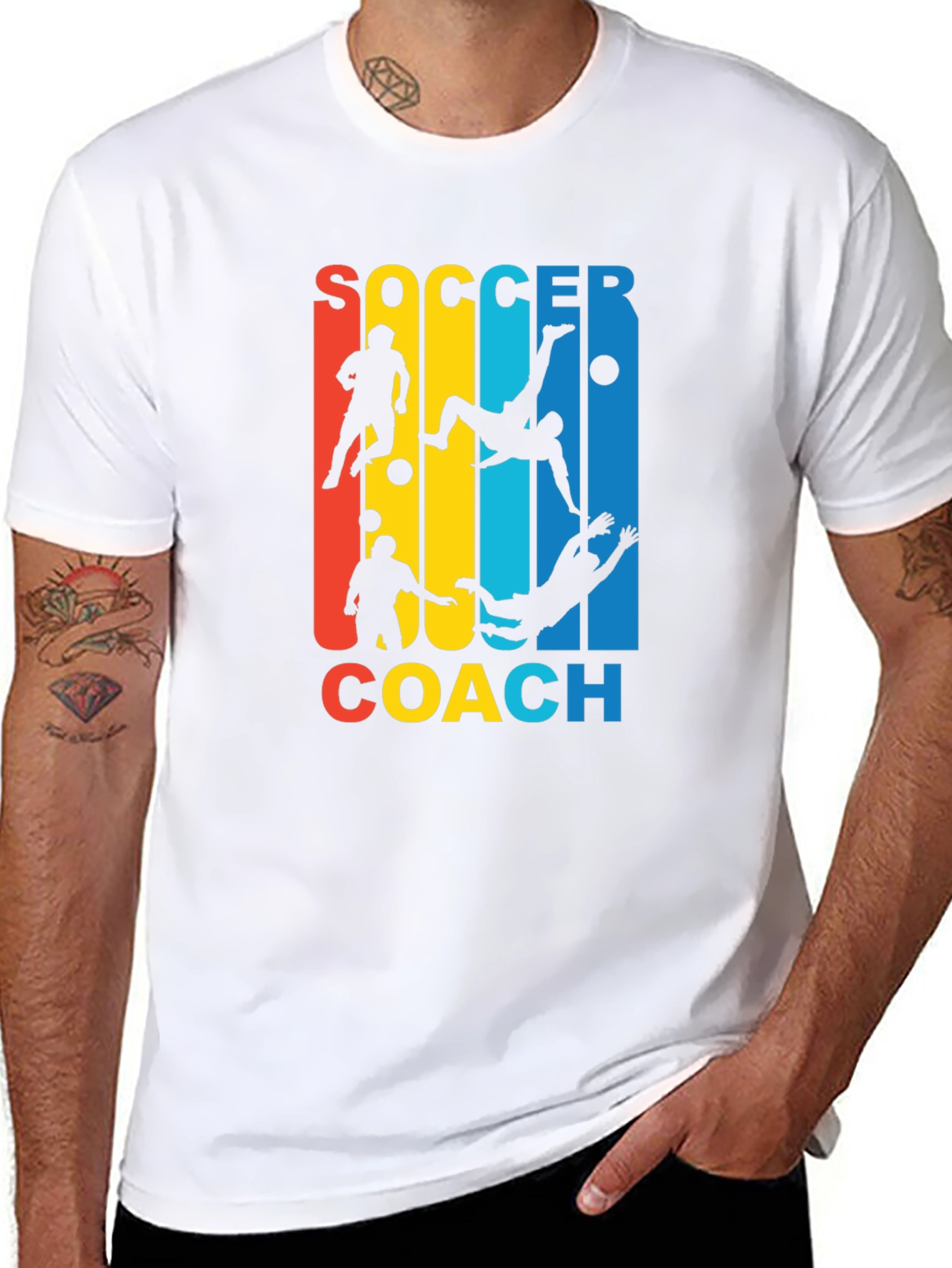 Soccer Coach Graphic T-Shirt