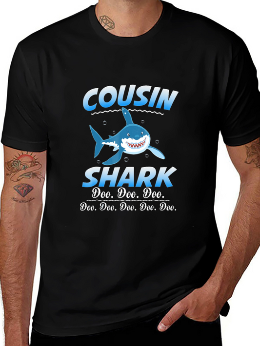 Cousin Shark Doo Doo Doo Funny T-Shirt