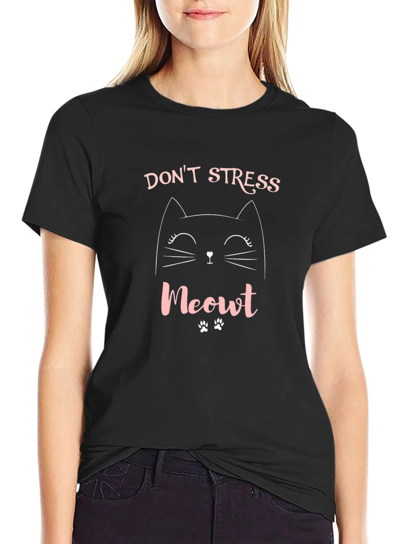 Dont Stress Meowt Cat T-Shirt