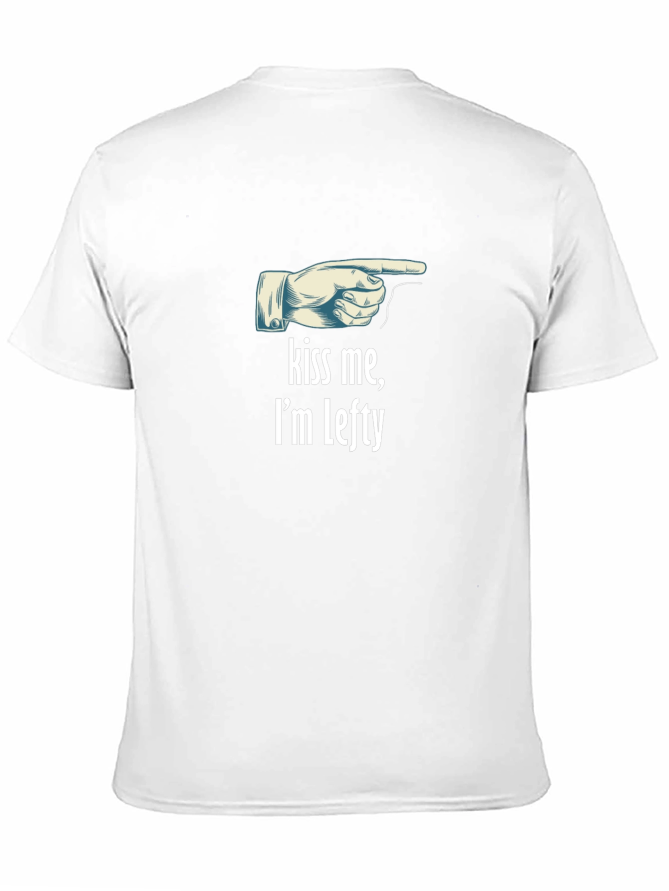 Kiss Me Im Lefty Graphic T-Shirt