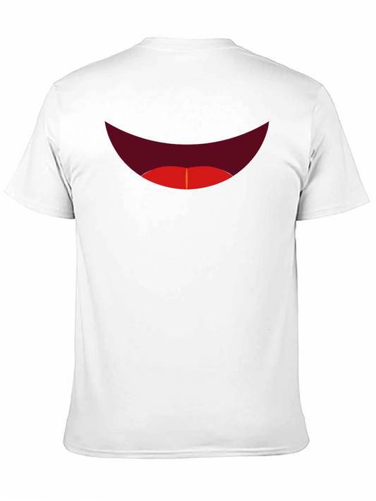 Cartoon Smile Graphic Tee - Express Yourself!