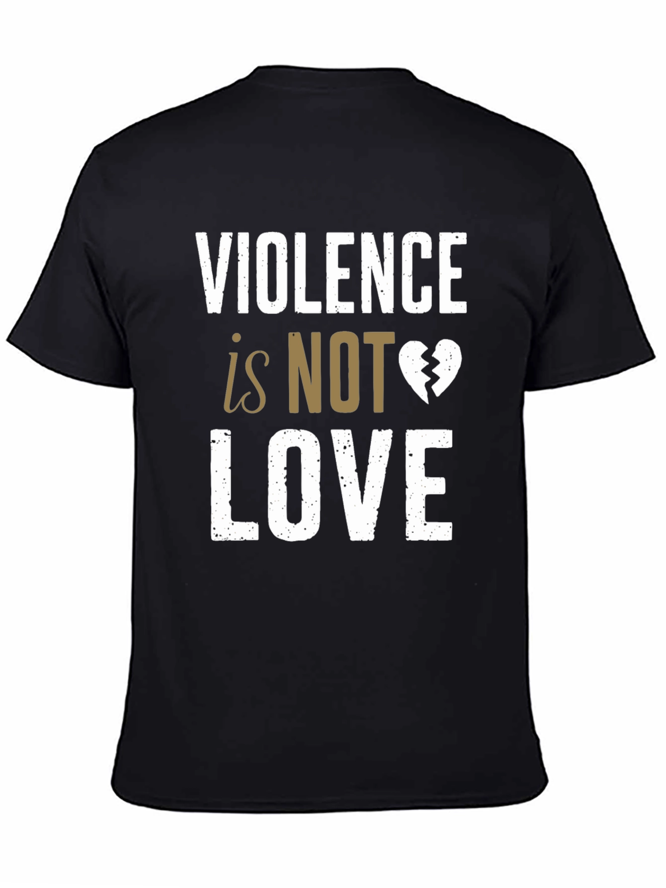 Violence Is Not Love Graphic T-Shirt
