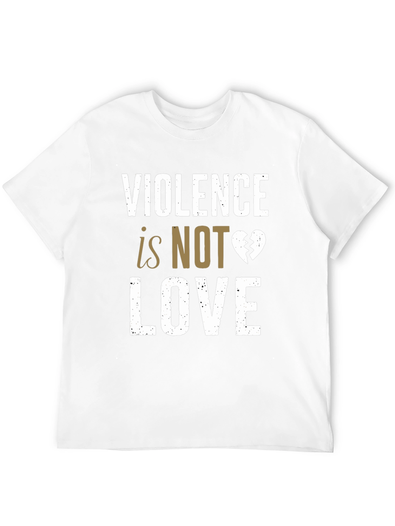 Violence Is Not Love Graphic T-Shirt