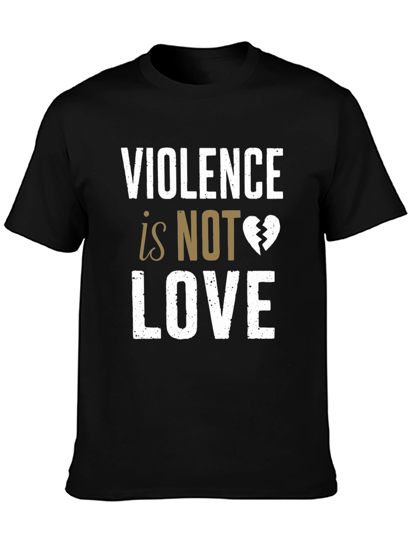 Violence Is Not Love Graphic T-Shirt