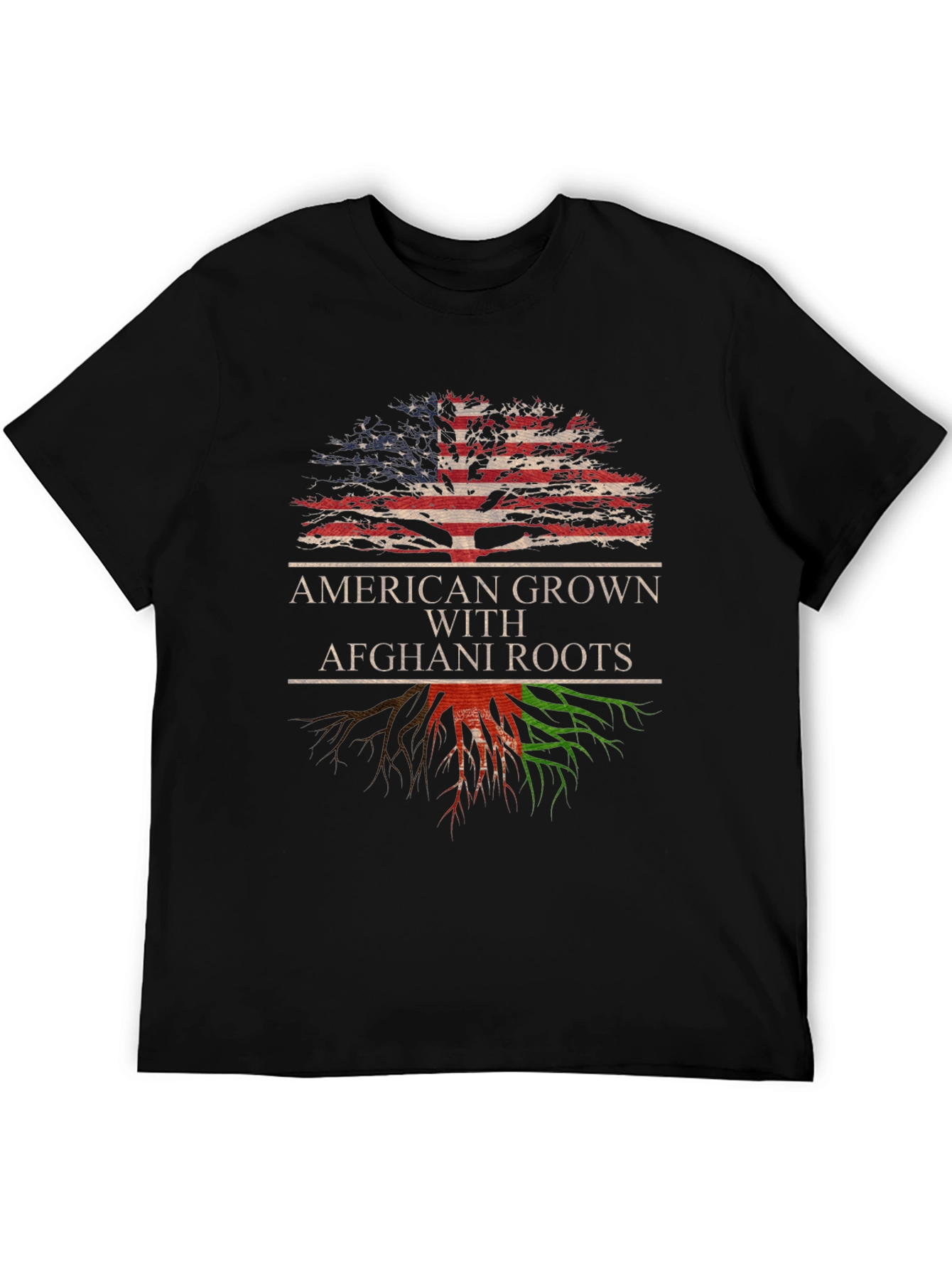 American Grown with Afghani Roots T-Shirt