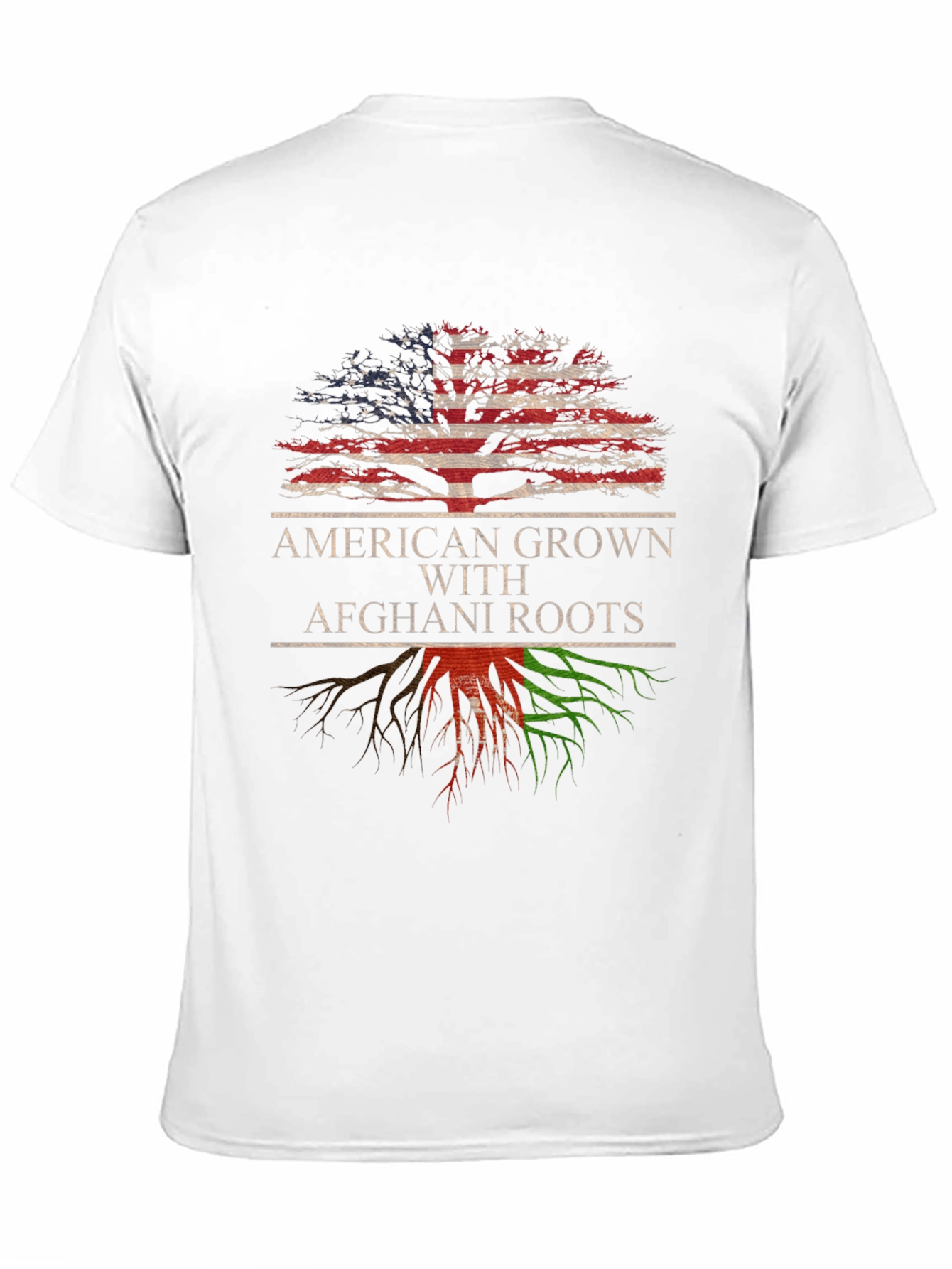 American Grown with Afghani Roots T-Shirt