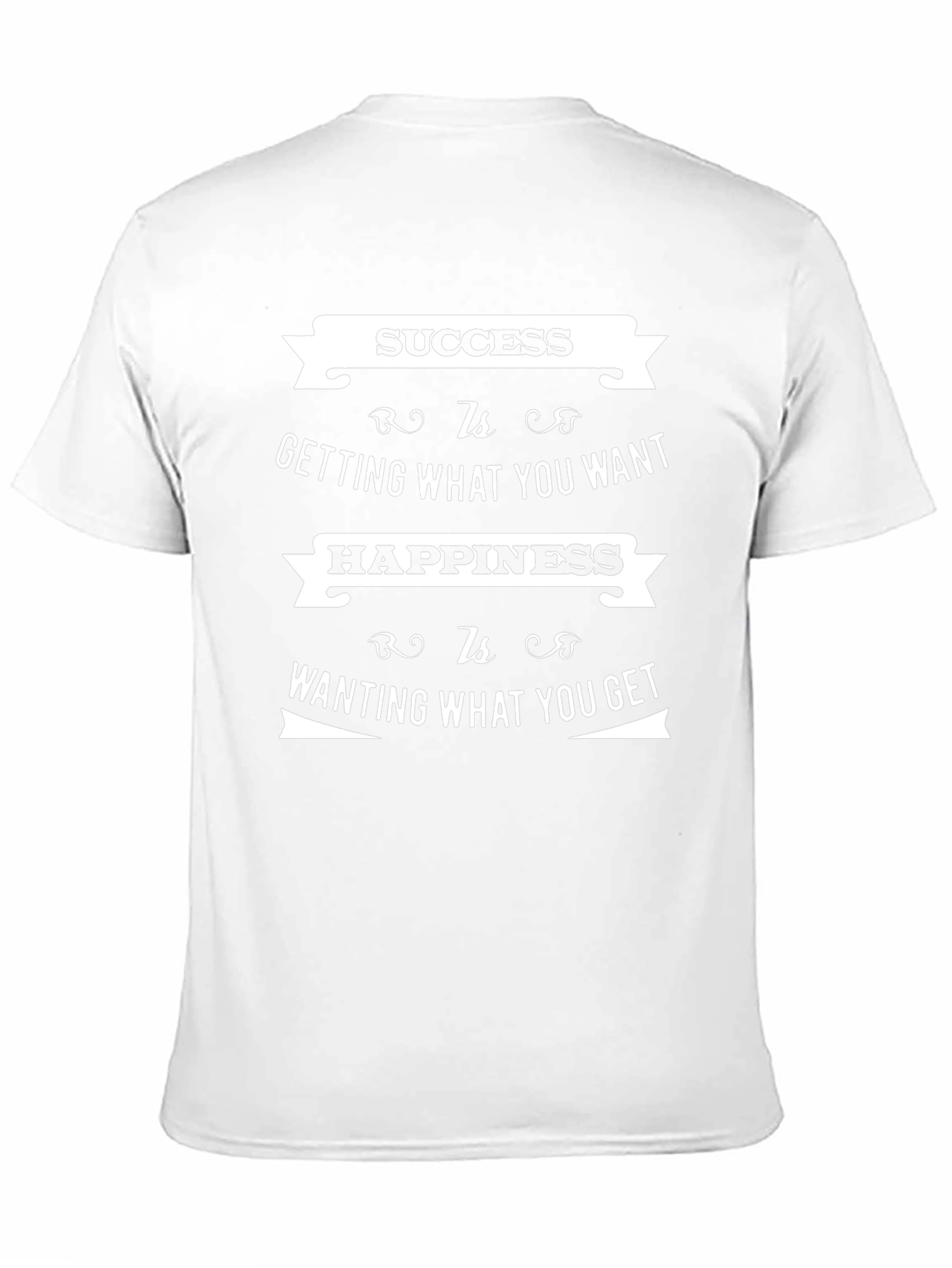 Success & Happiness Graphic T-Shirt - Inspirational Tee