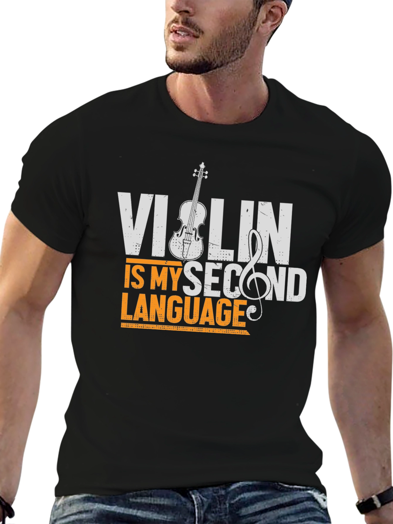Violin Is My Second Language T-Shirt