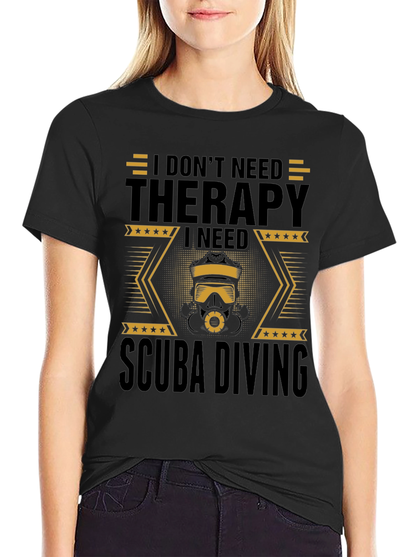 Scuba Diving Therapy T-Shirt - Diver Gift