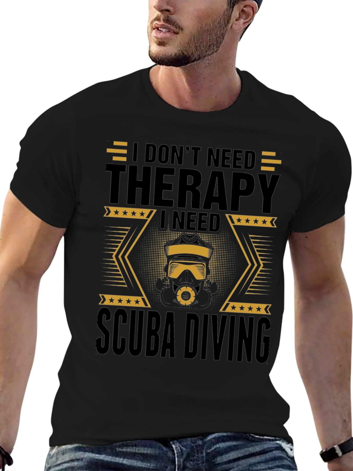 Scuba Diving Therapy T-Shirt - Diver Gift