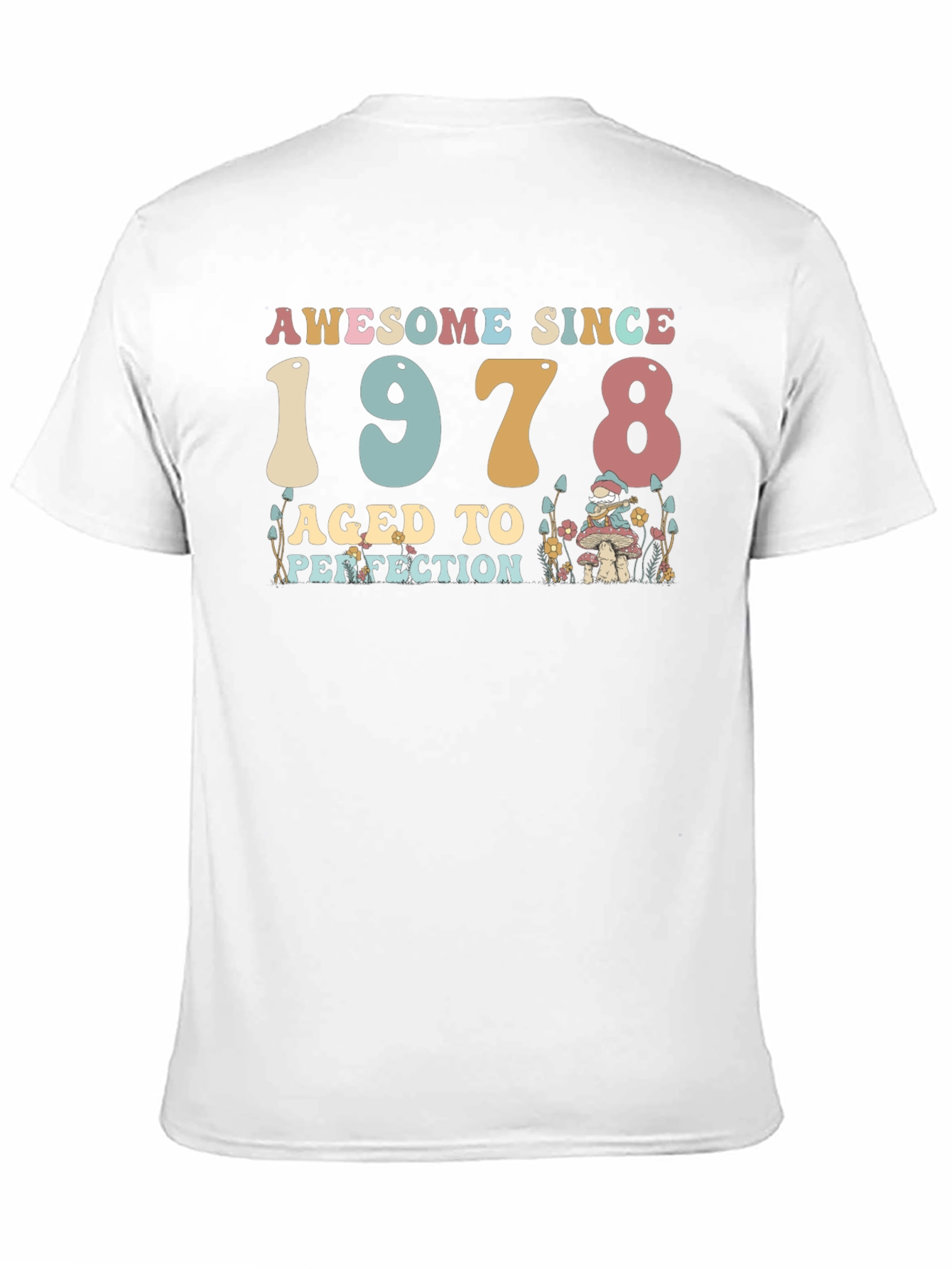 Awesome Since 1978 Black T-Shirt