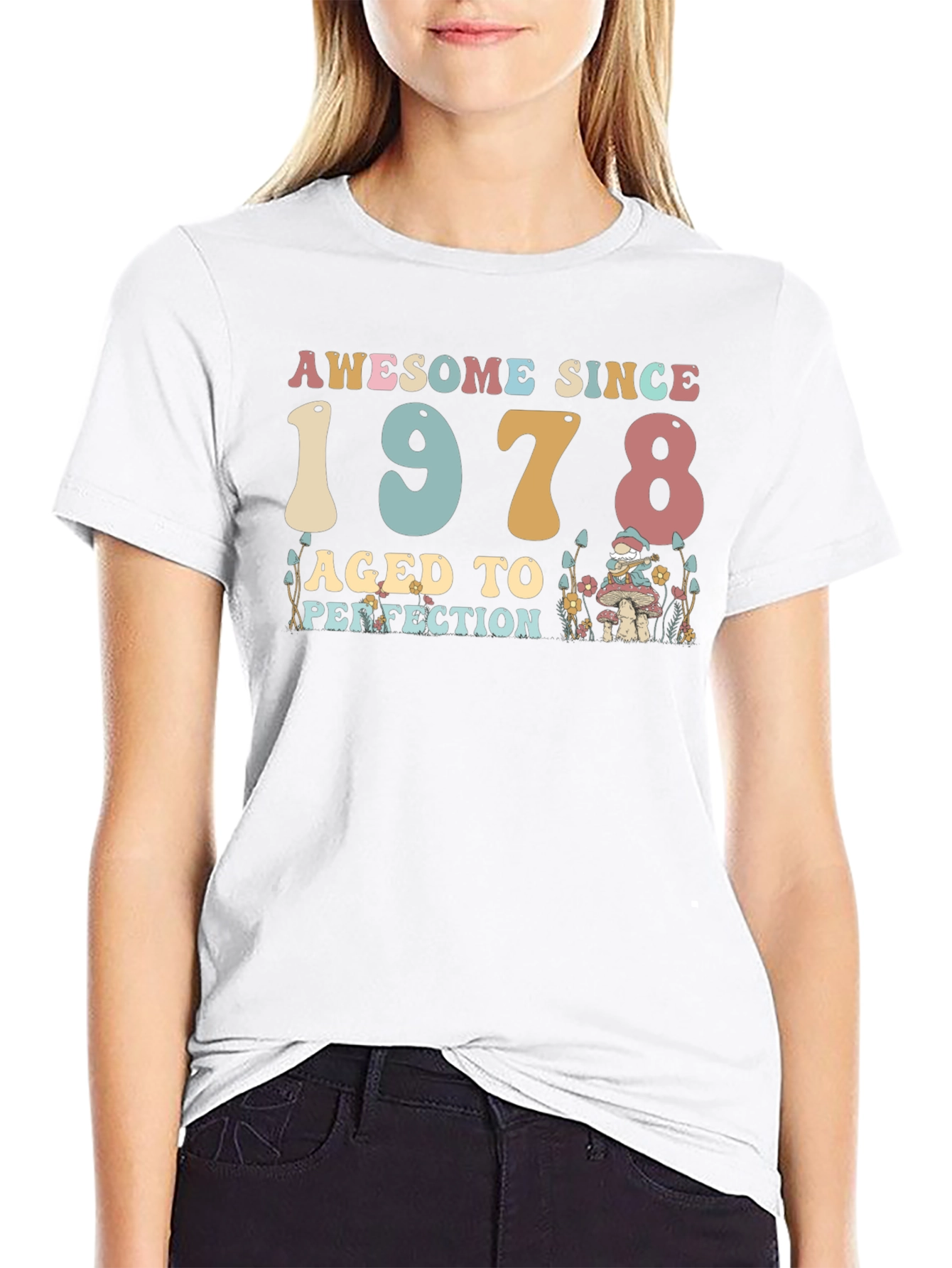 Awesome Since 1978 Black T-Shirt