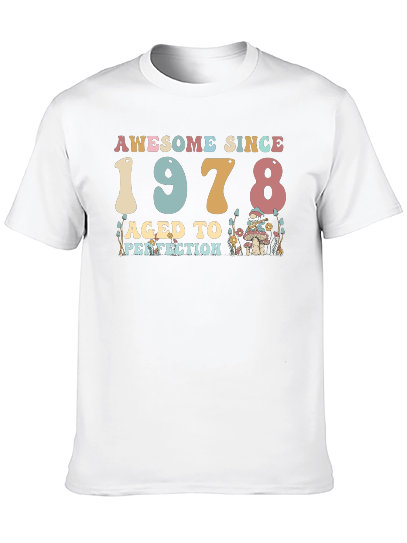 Awesome Since 1978 Black T-Shirt
