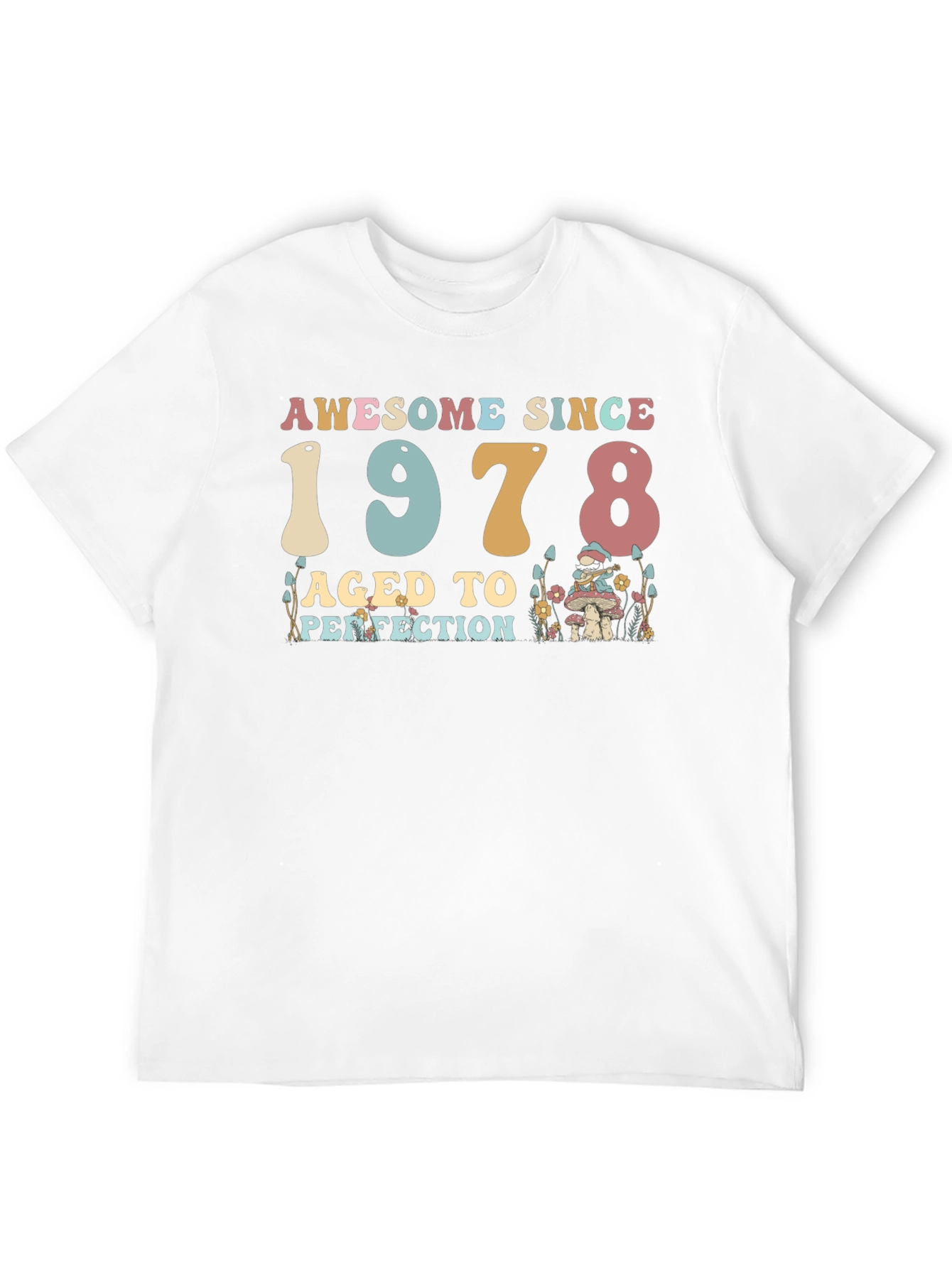 Awesome Since 1978 Black T-Shirt