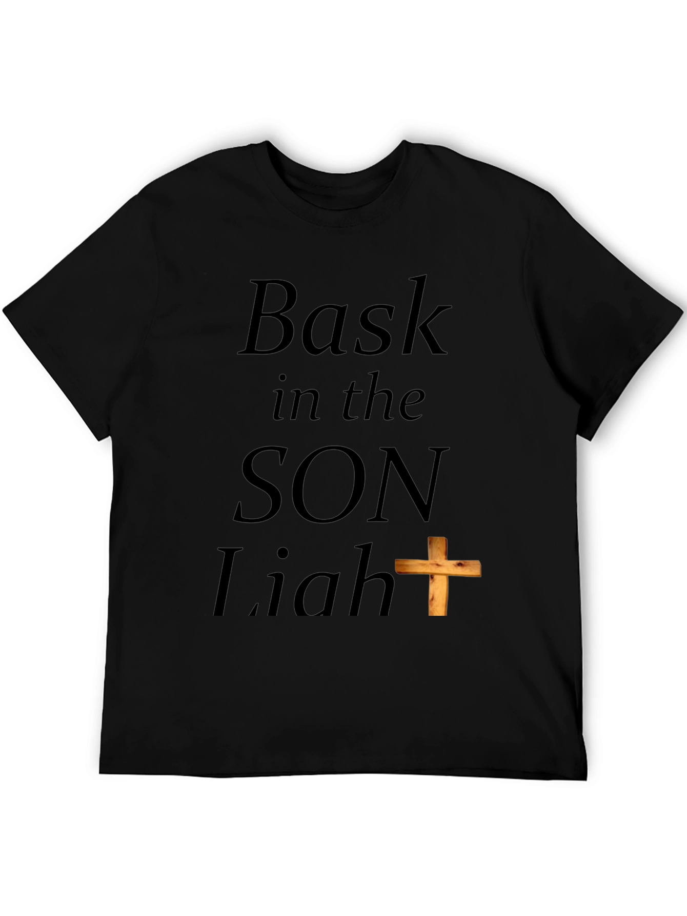 Bask in the Son Light Religious Graphic T-Shirt