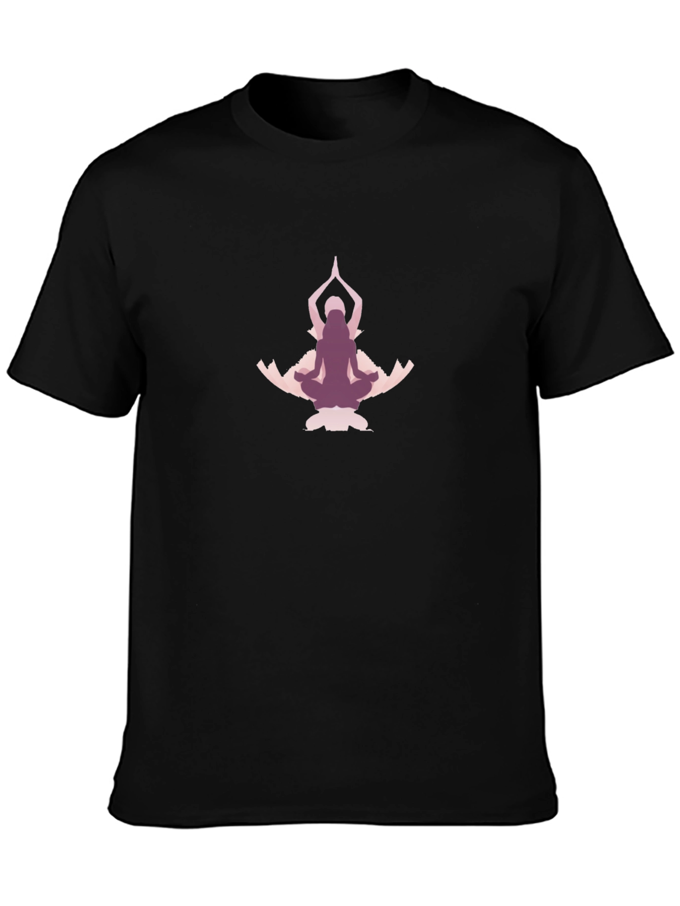 Meditative Pose Graphic Tee - Yoga T-Shirt