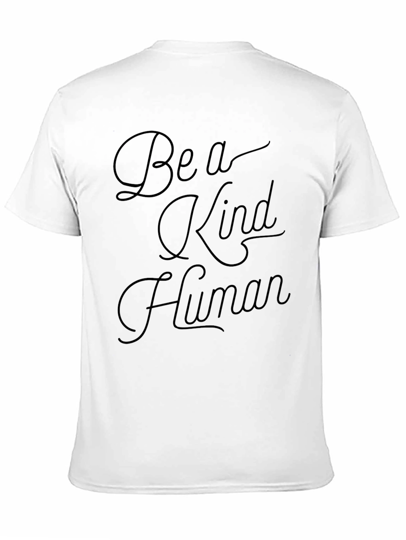 Be a Kind Human Graphic Tee - Black