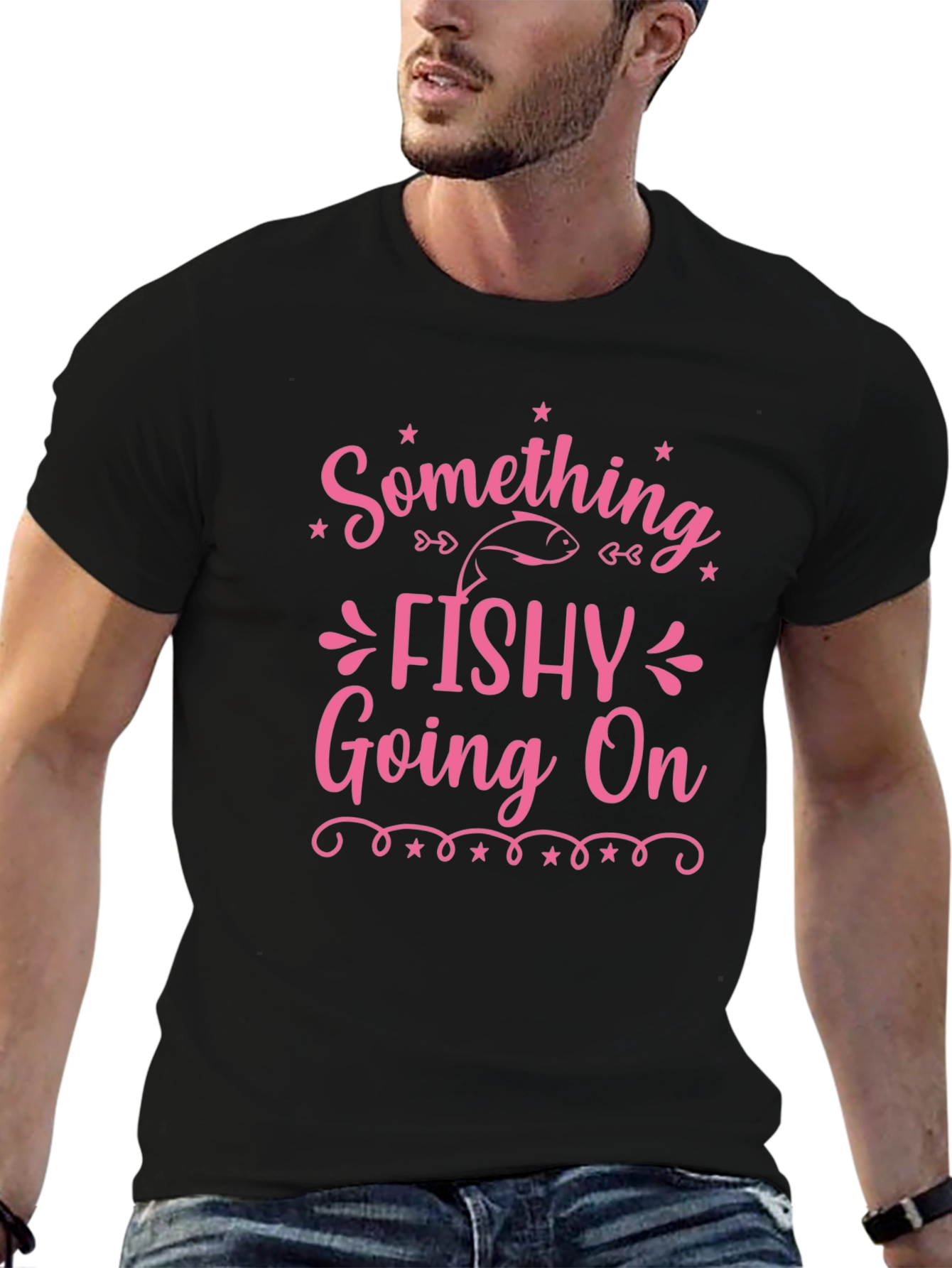 Something Fishy Going On Graphic T-Shirt