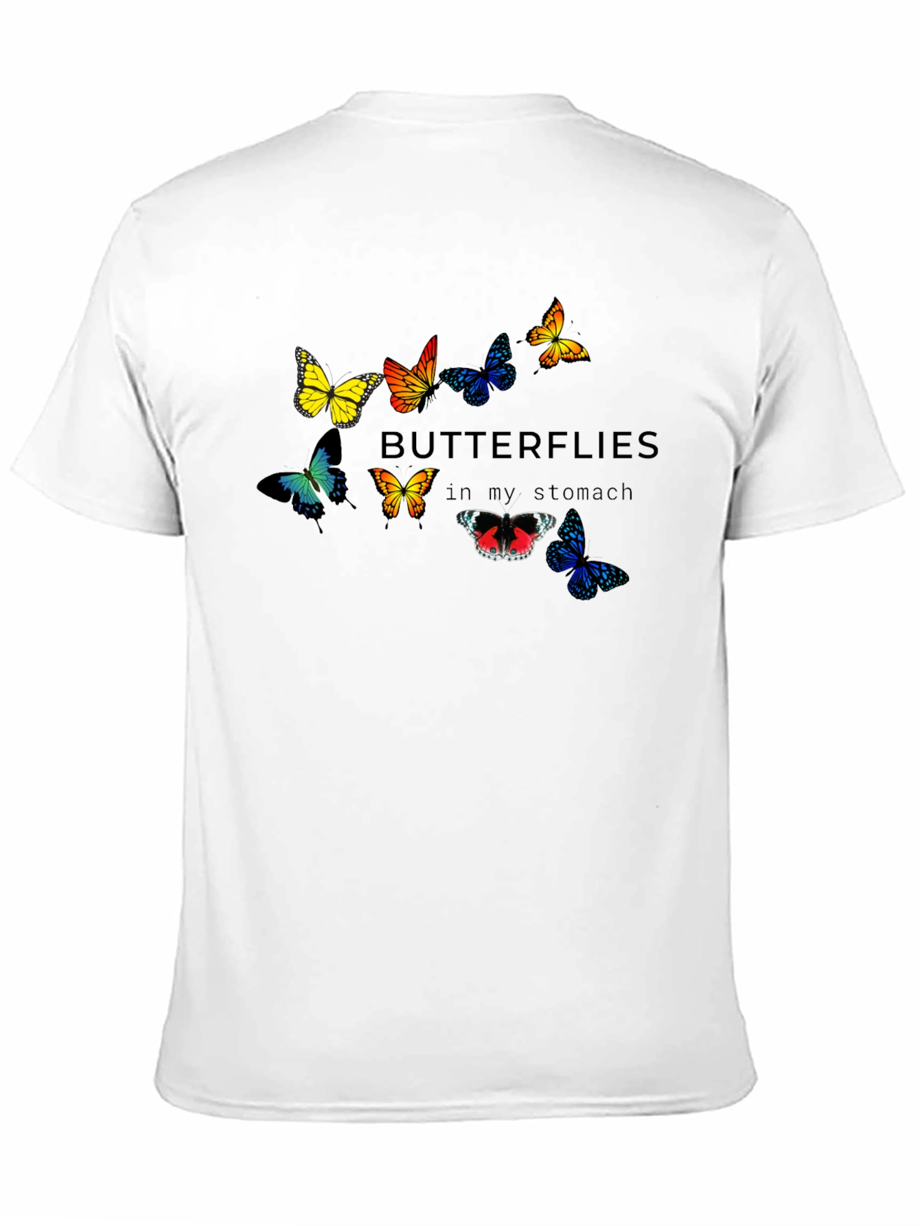 Butterflies in My Stomach Graphic T-Shirt