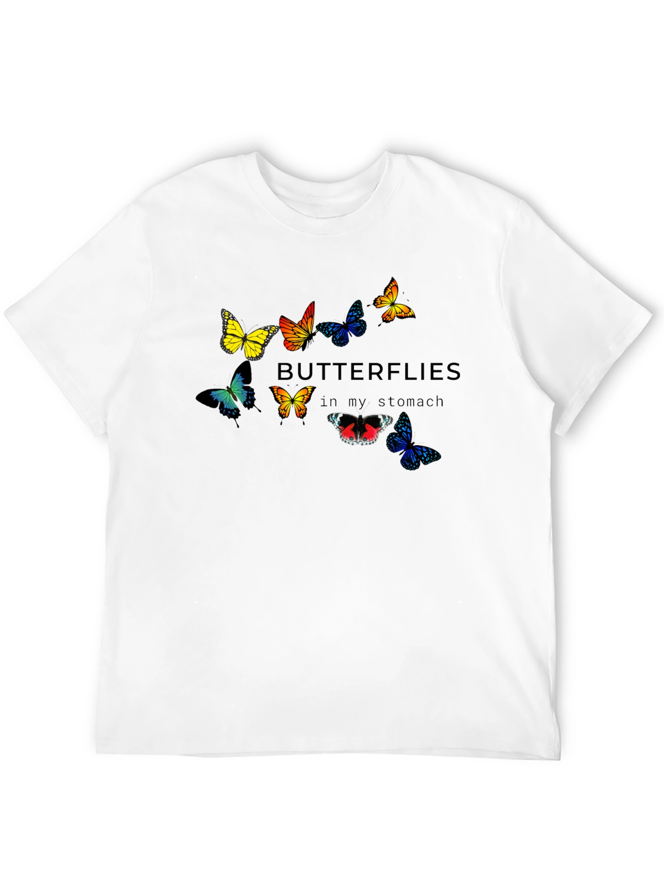 Butterflies in My Stomach Graphic T-Shirt
