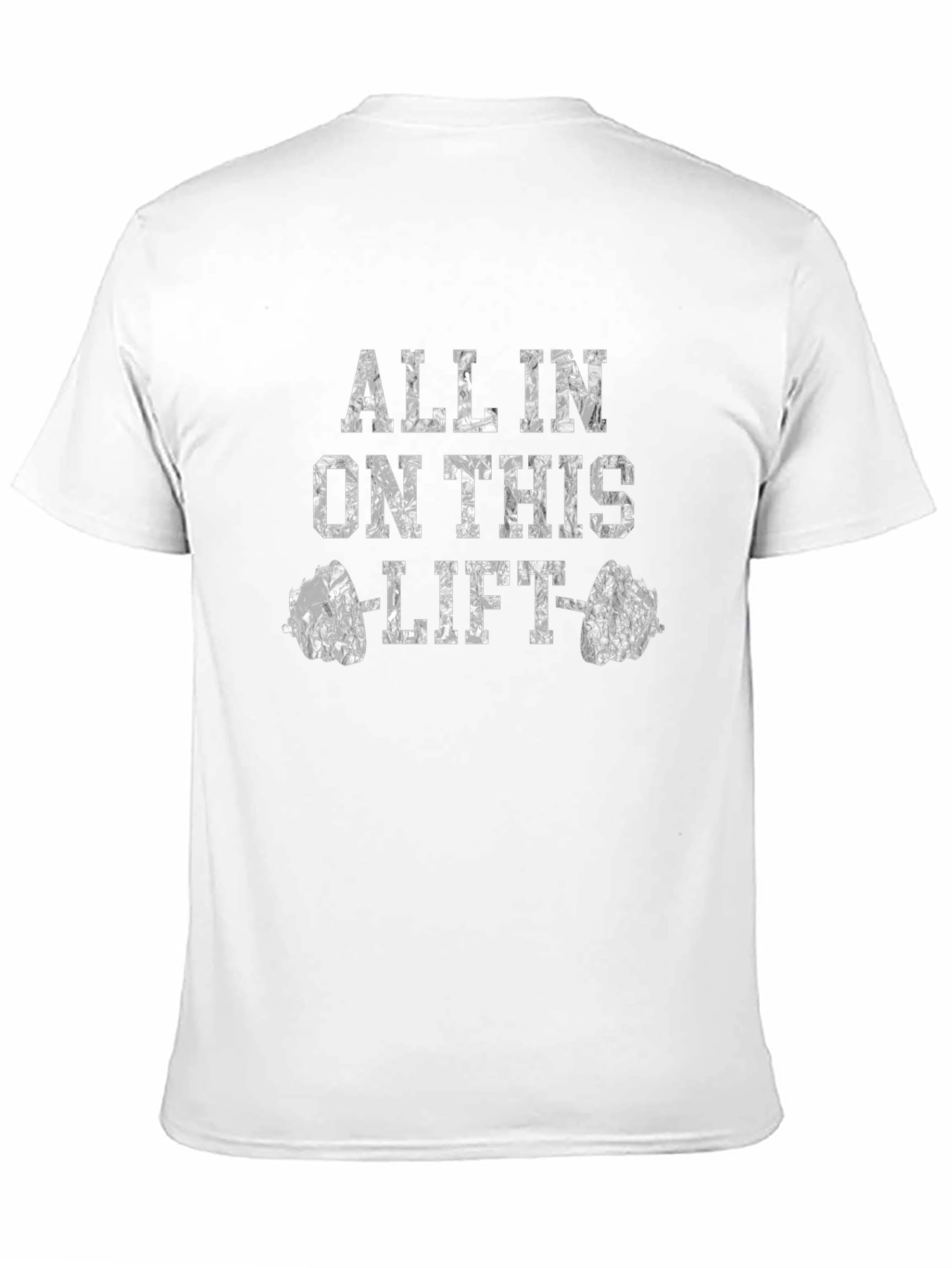 All In On This Lift Black Graphic T-Shirt