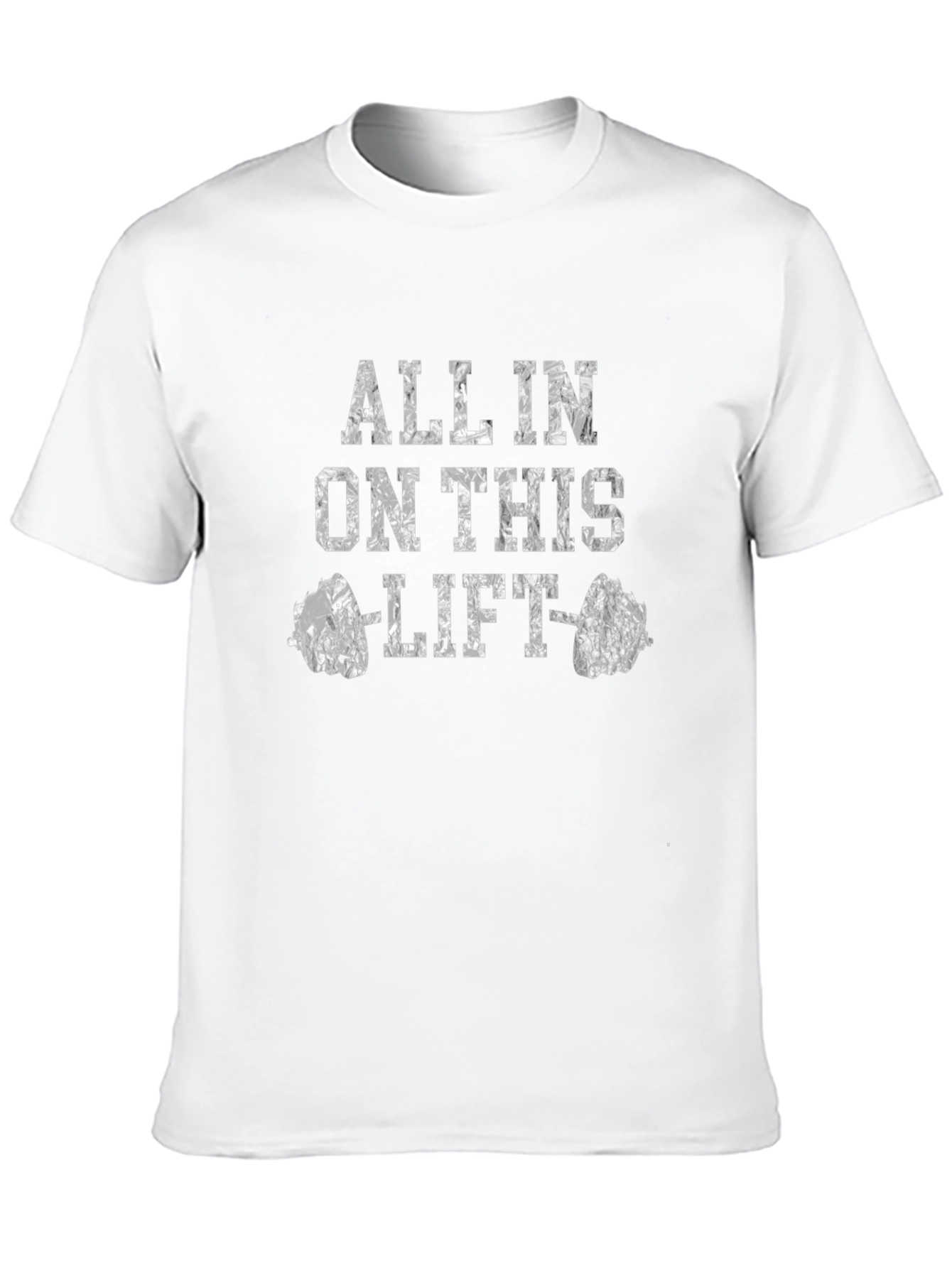 All In On This Lift Black Graphic T-Shirt