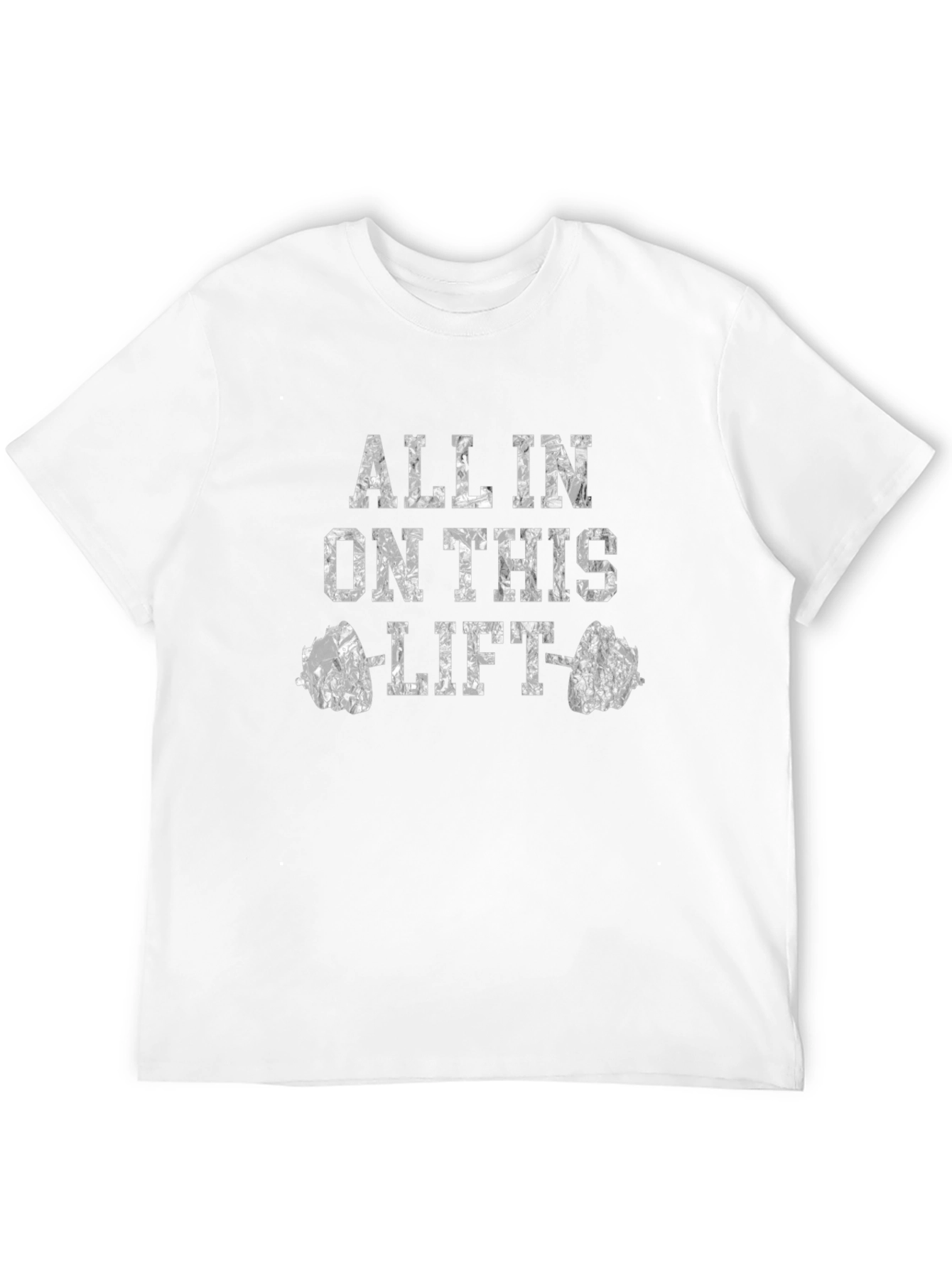 All In On This Lift Black Graphic T-Shirt