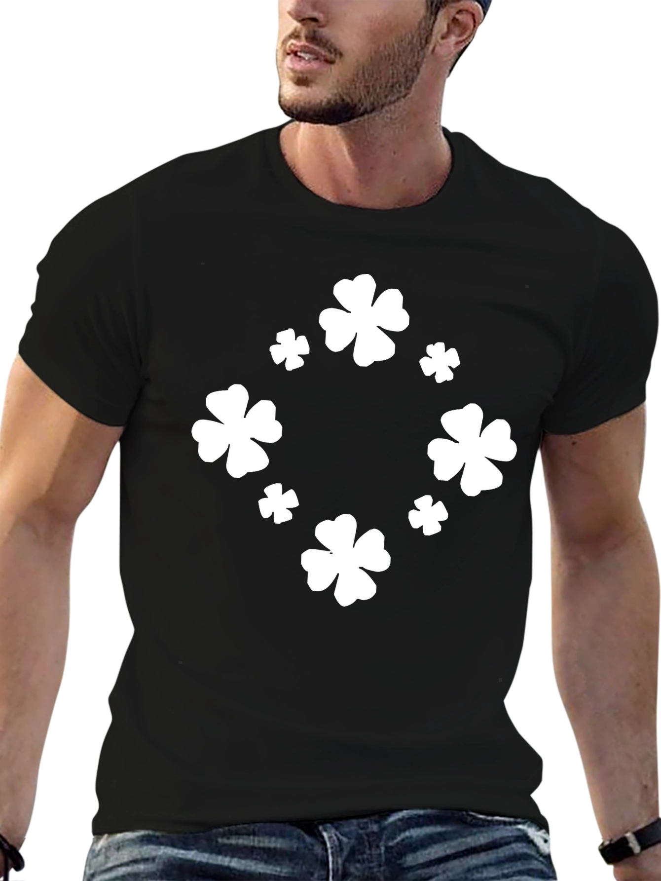 Shamrock T-Shirt - Lucky Clover Design