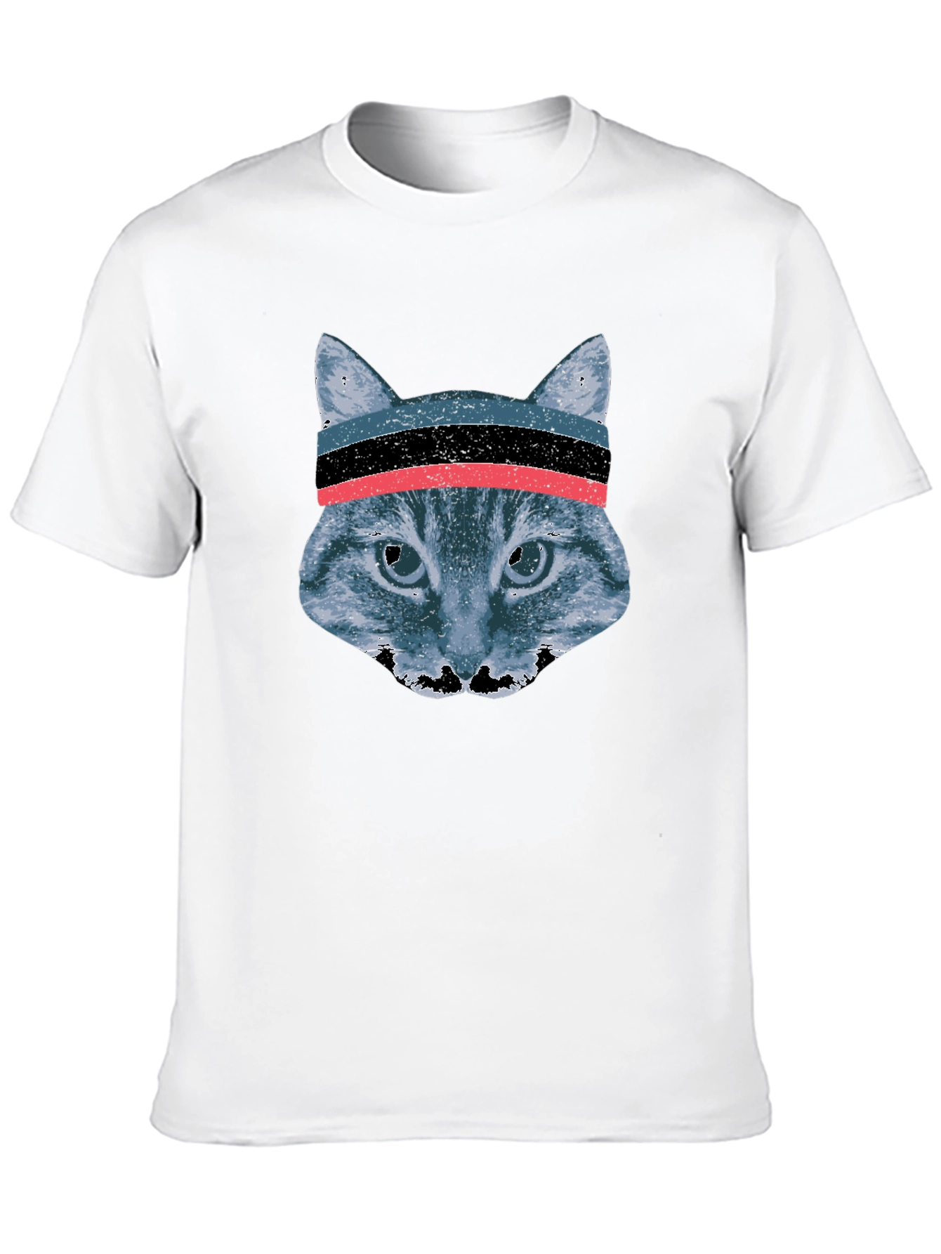 Retro Cat Headband T-Shirt