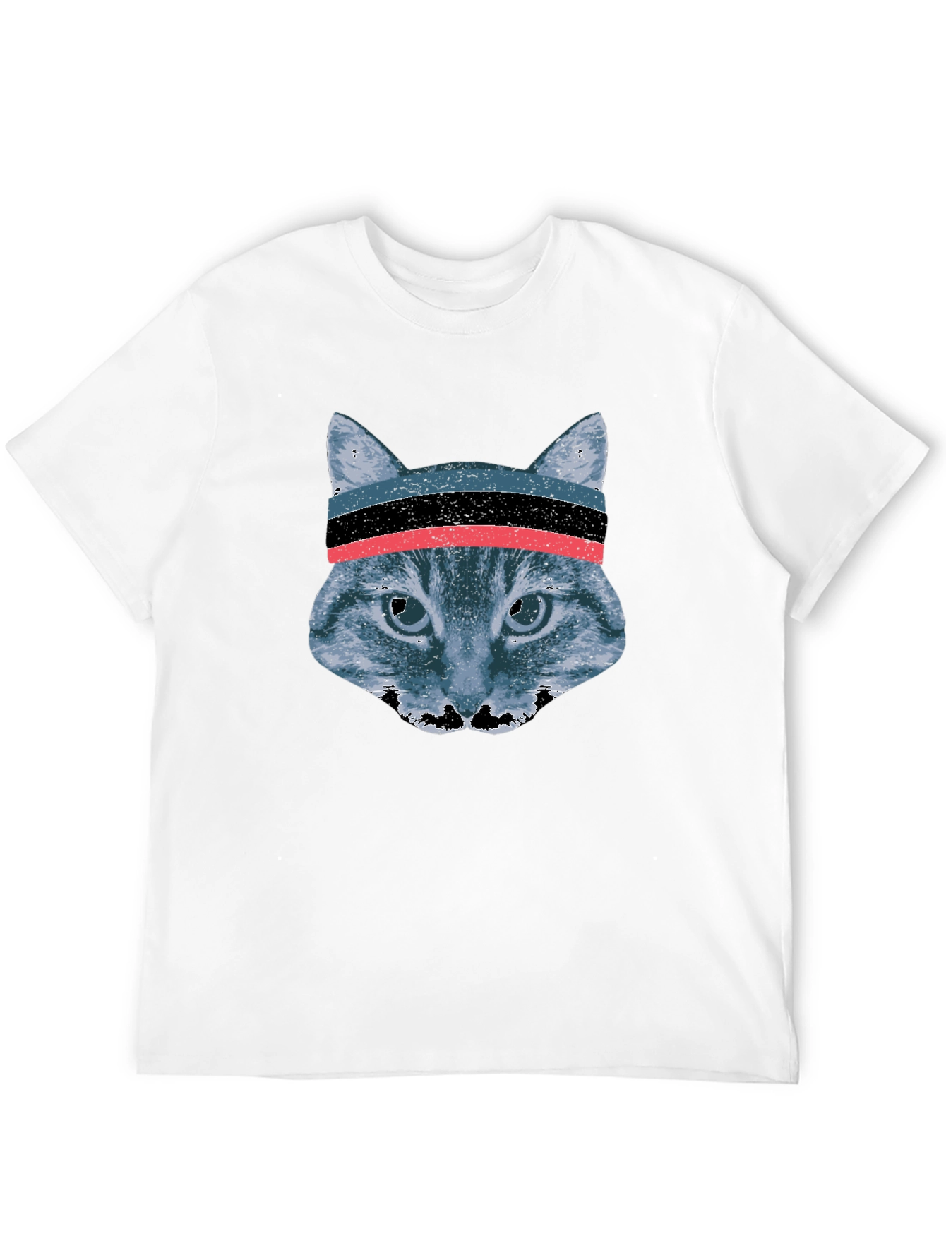 Retro Cat Headband T-Shirt