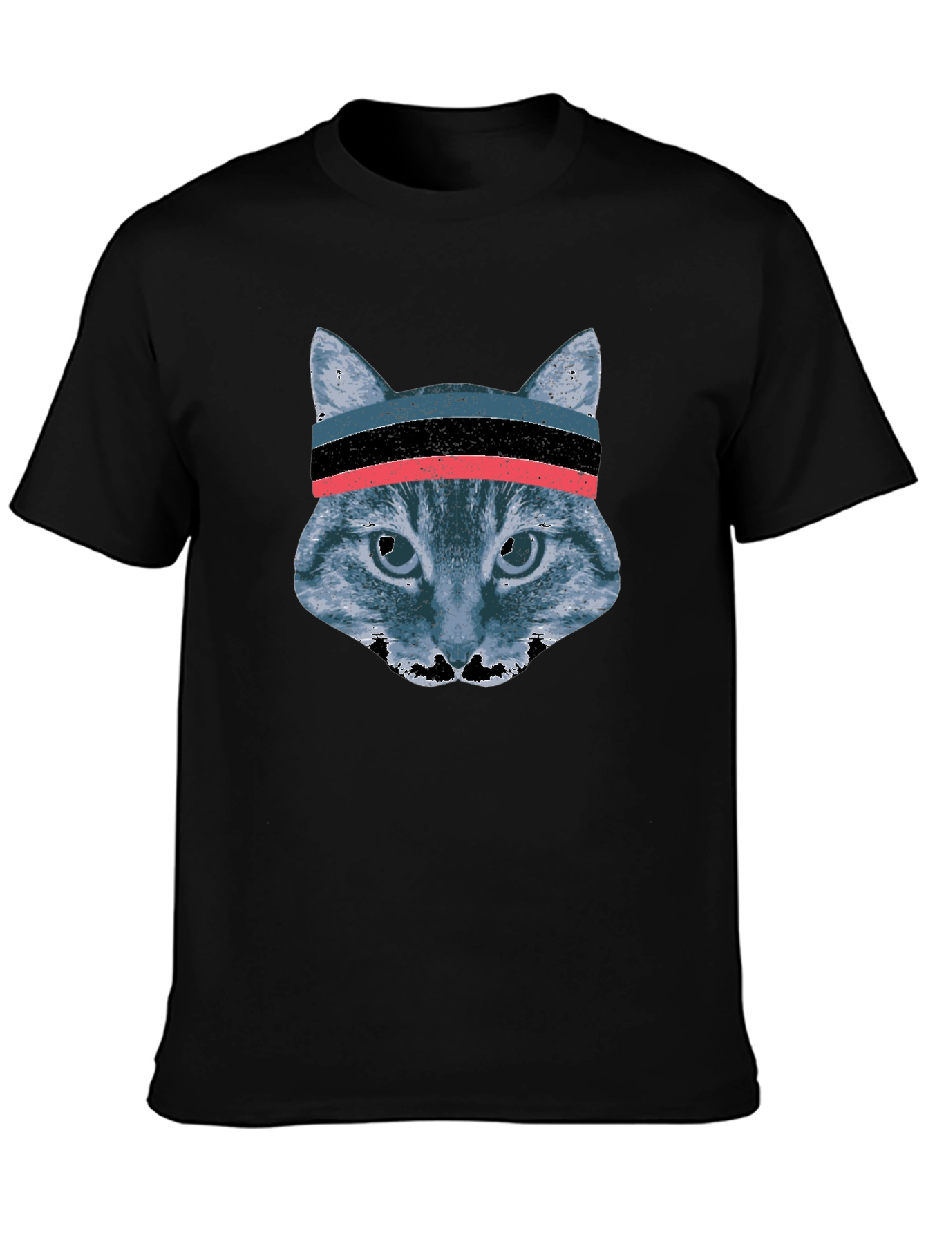 Retro Cat Headband T-Shirt