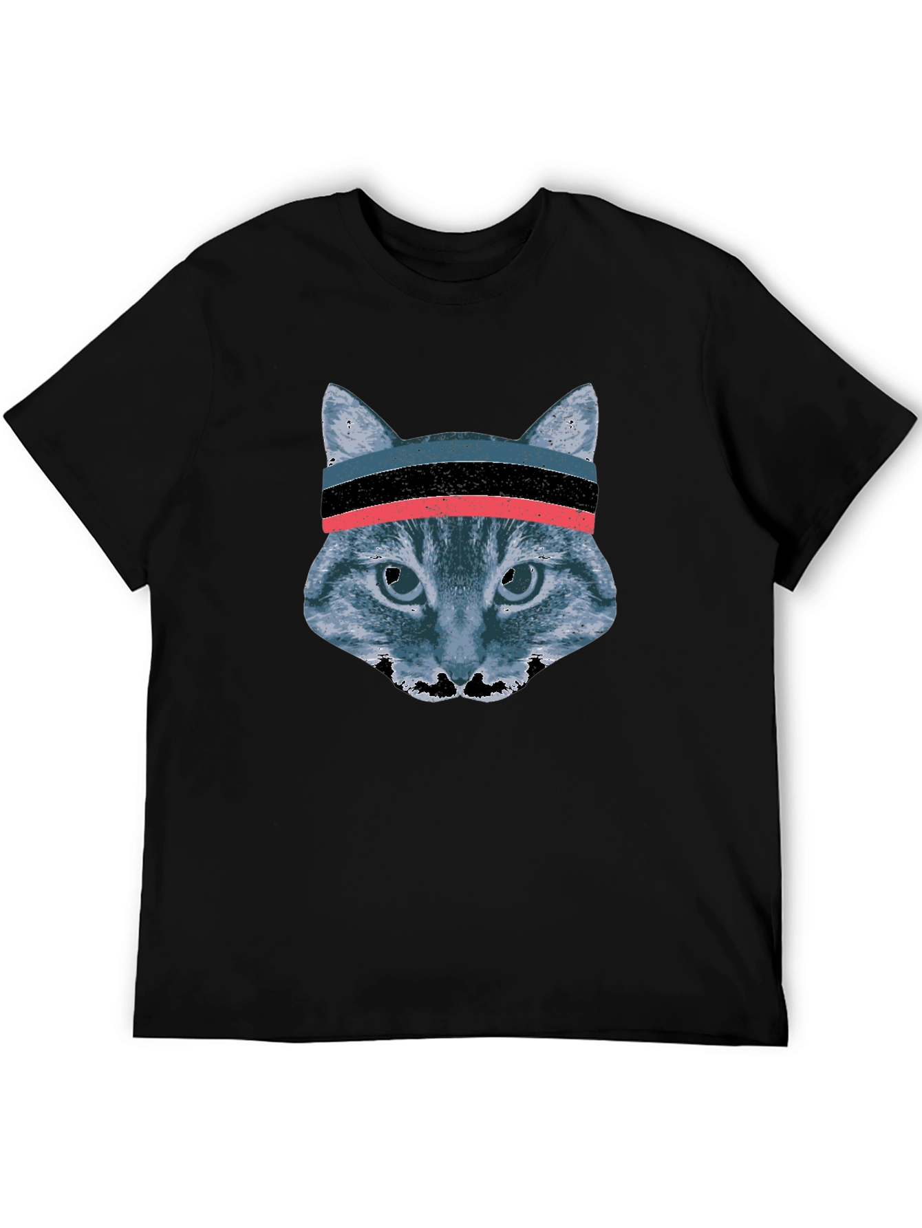 Retro Cat Headband T-Shirt