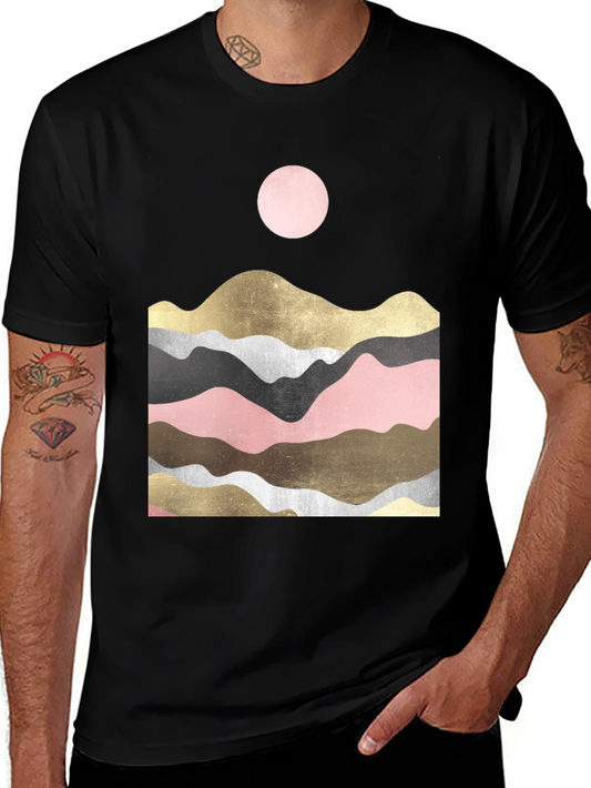 Abstract Landscape Graphic Tee