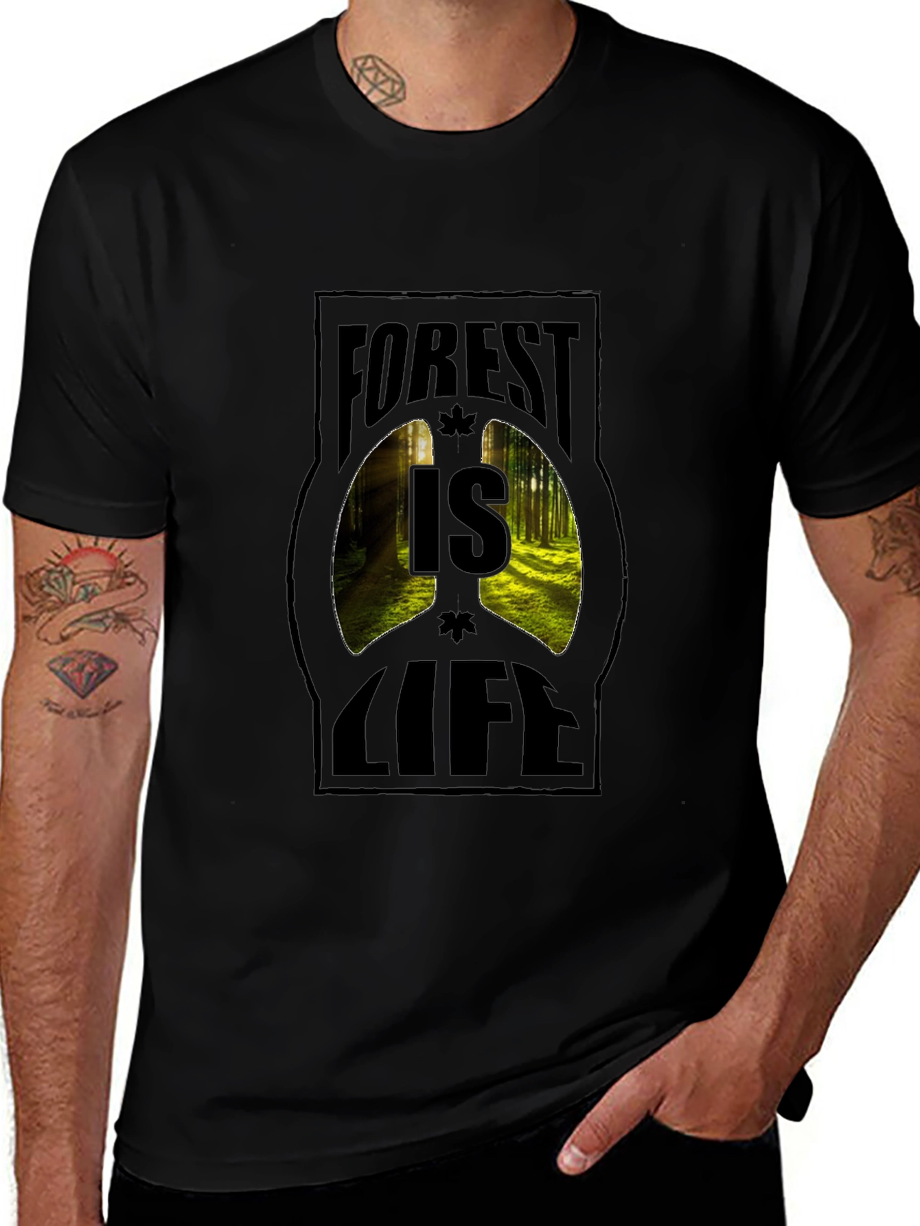 Forest is Life Nature T-Shirt